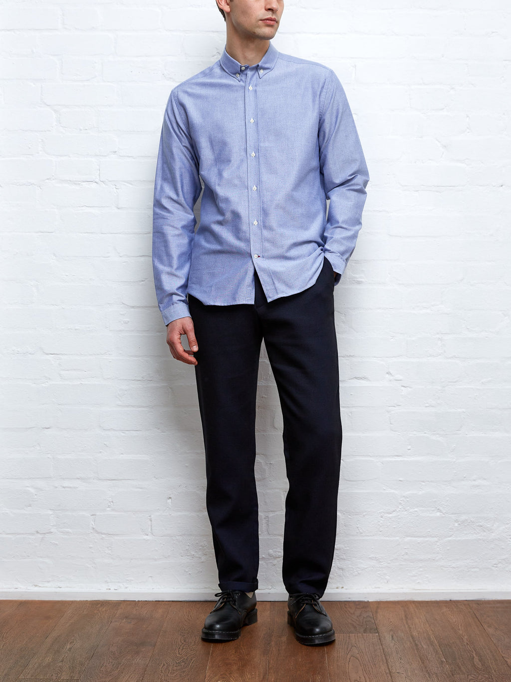  Brook Shirt Brecon Blue