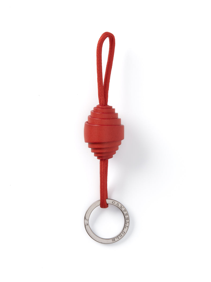  Campbell Cole Red Leather Simple Key Toggle