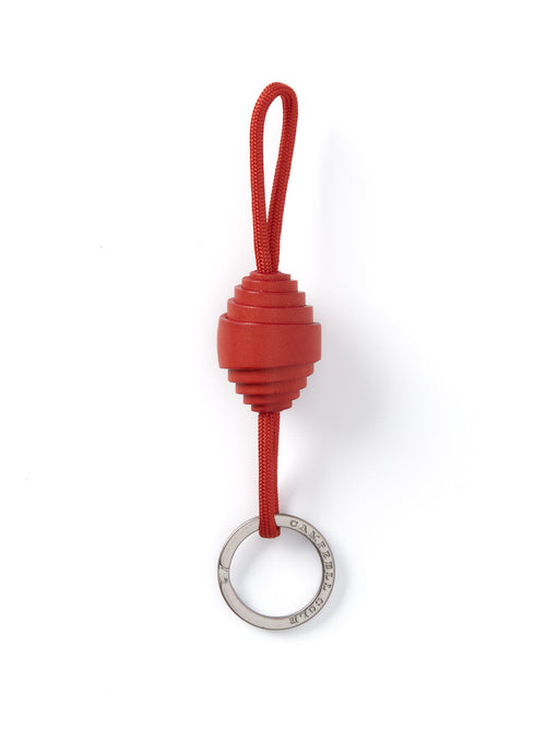  Campbell Cole Red Leather Simple Key Toggle