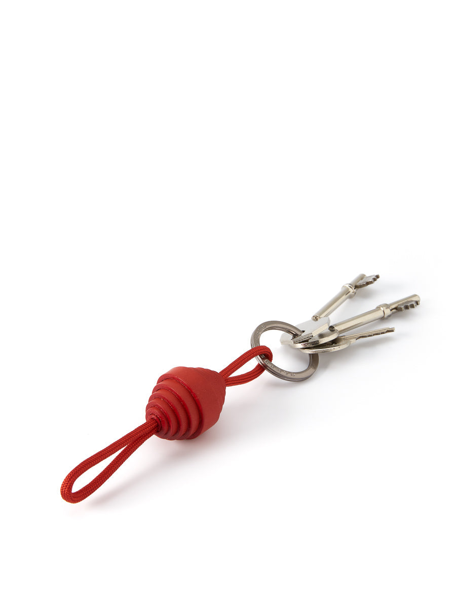  Campbell Cole Red Leather Simple Key Toggle