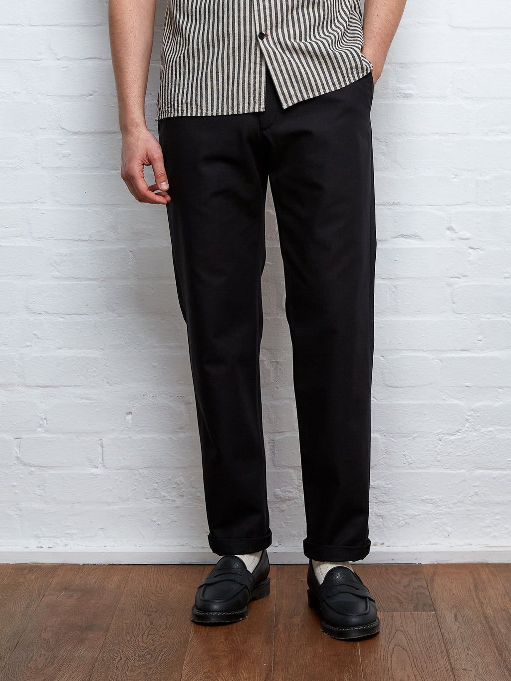  Fishtail Trousers Ellbridge Black