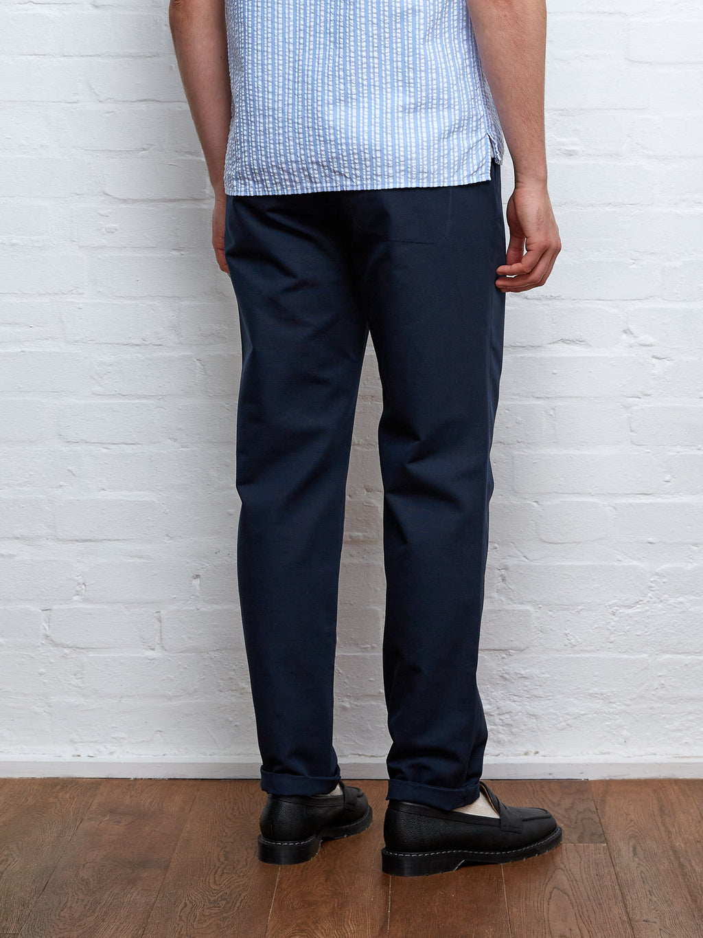  Fishtail Trousers Ellbridge Navy