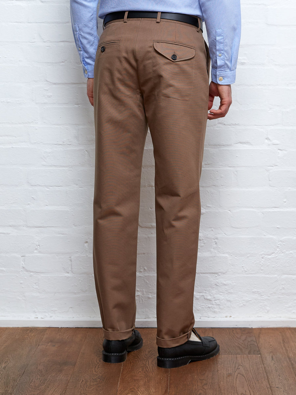  Fishtail Trousers Ellbridge Taupe