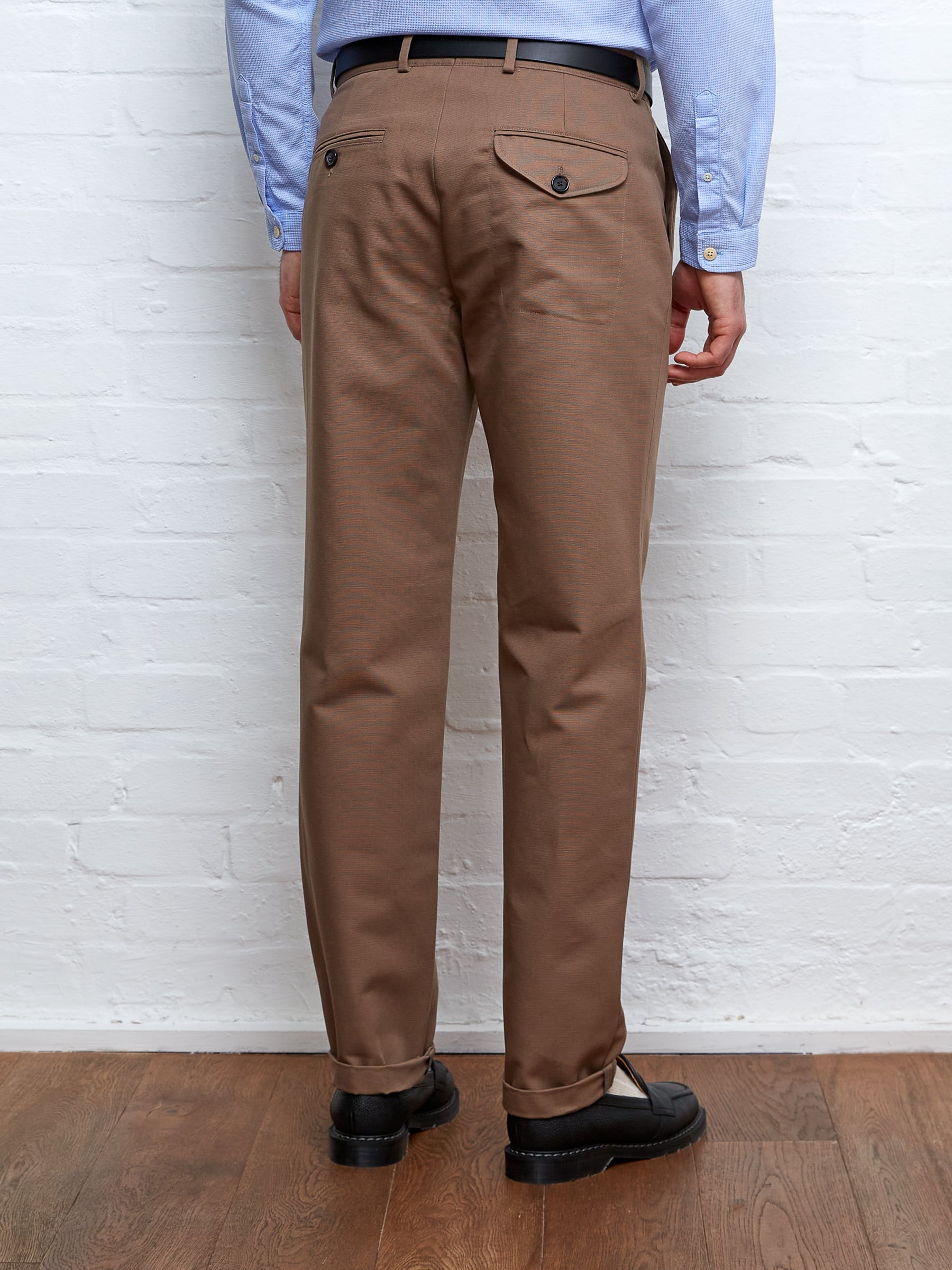  Fishtail Trousers Ellbridge Taupe
