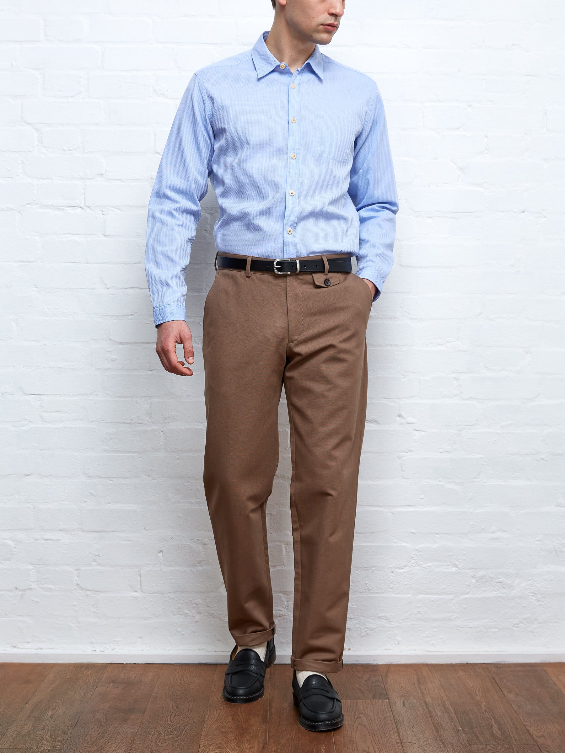  Fishtail Trousers Ellbridge Taupe