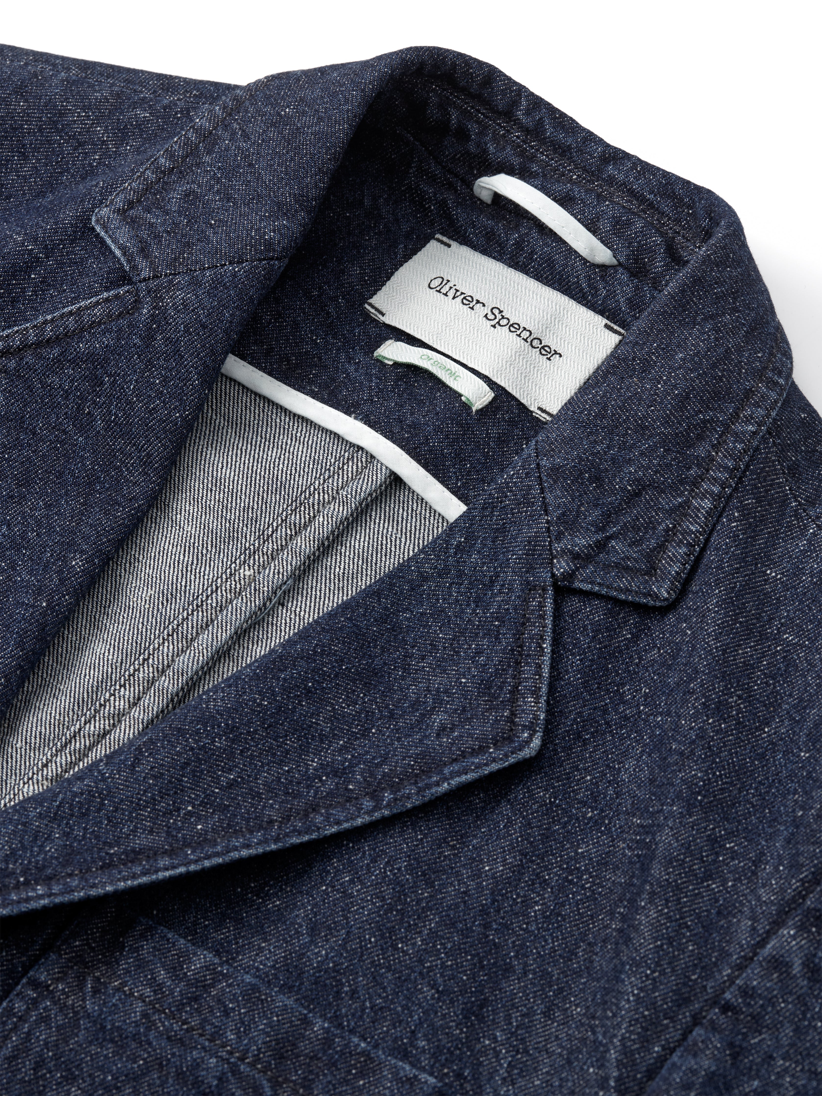  Milton Jacket Burnham Denim Indigo Blue