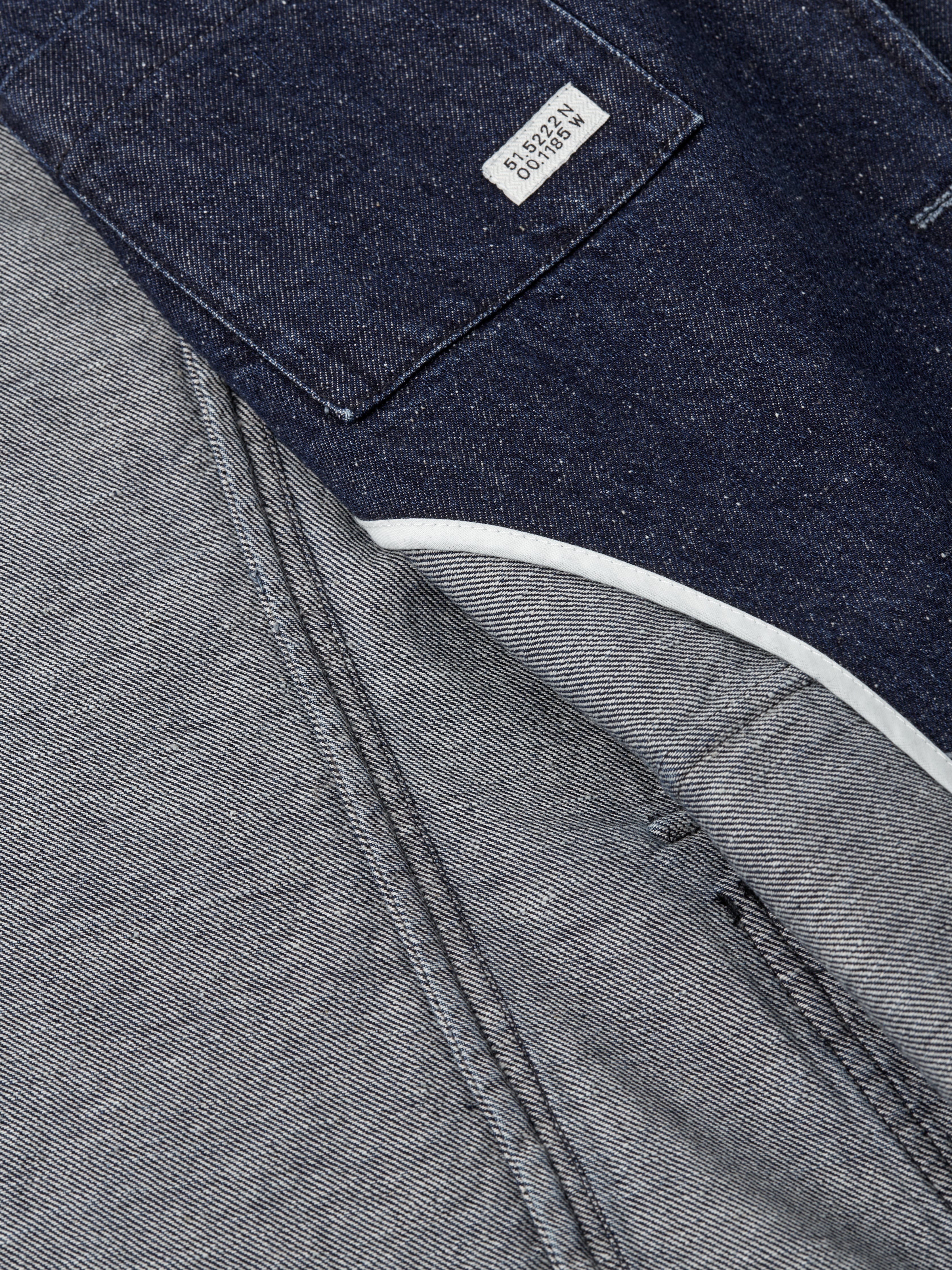  Milton Jacket Burnham Denim Indigo Blue