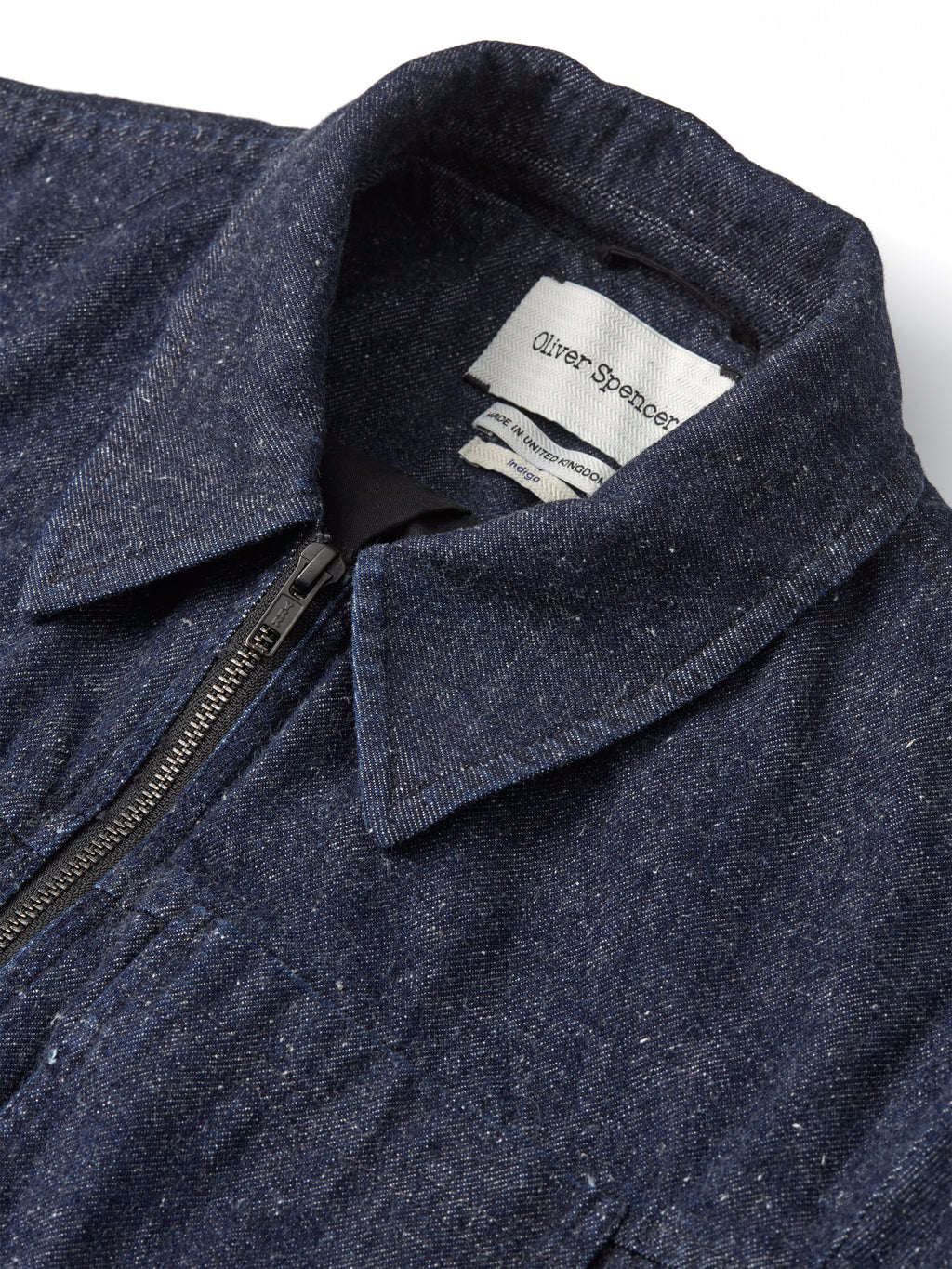  Norton Jacket Burnham Denim Indigo Blue