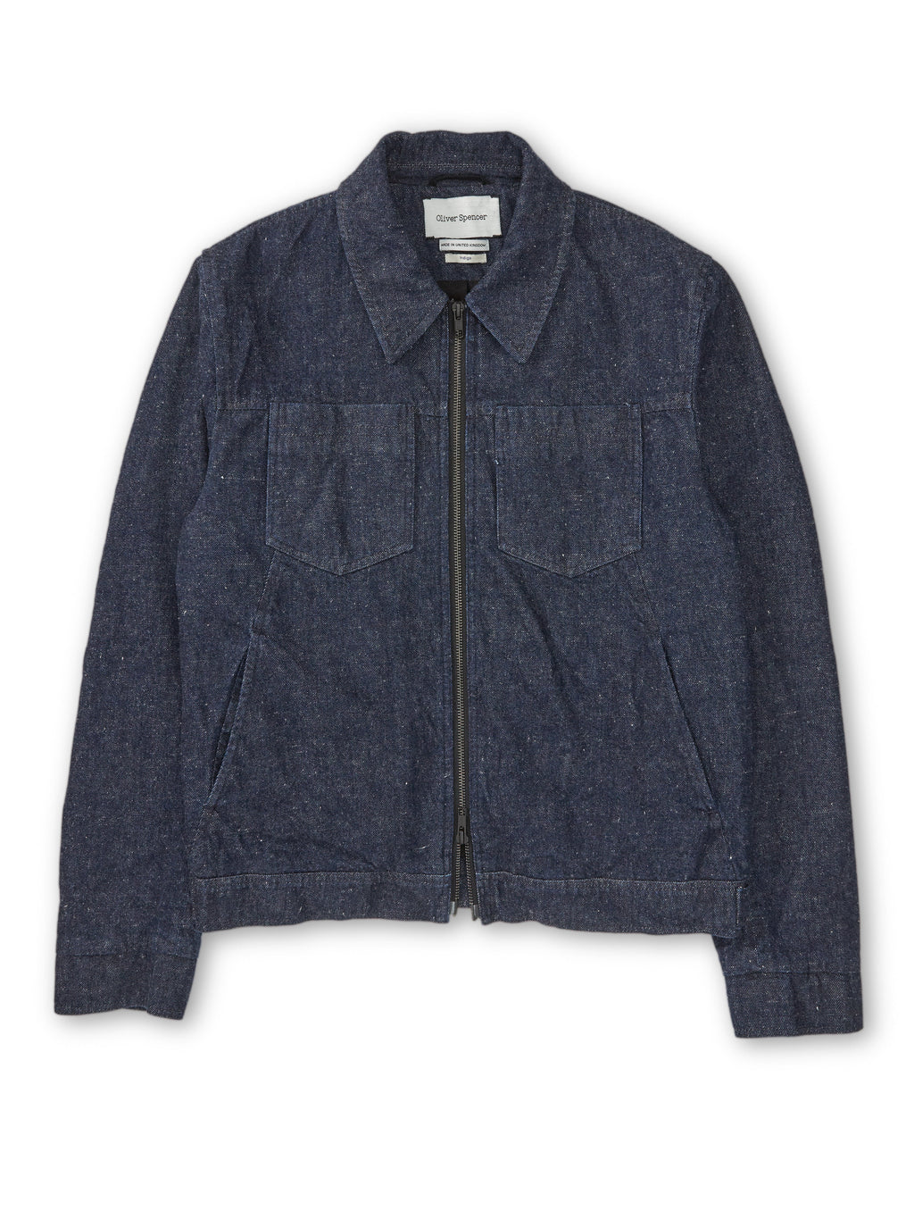  Norton Jacket Burnham Denim Indigo Blue