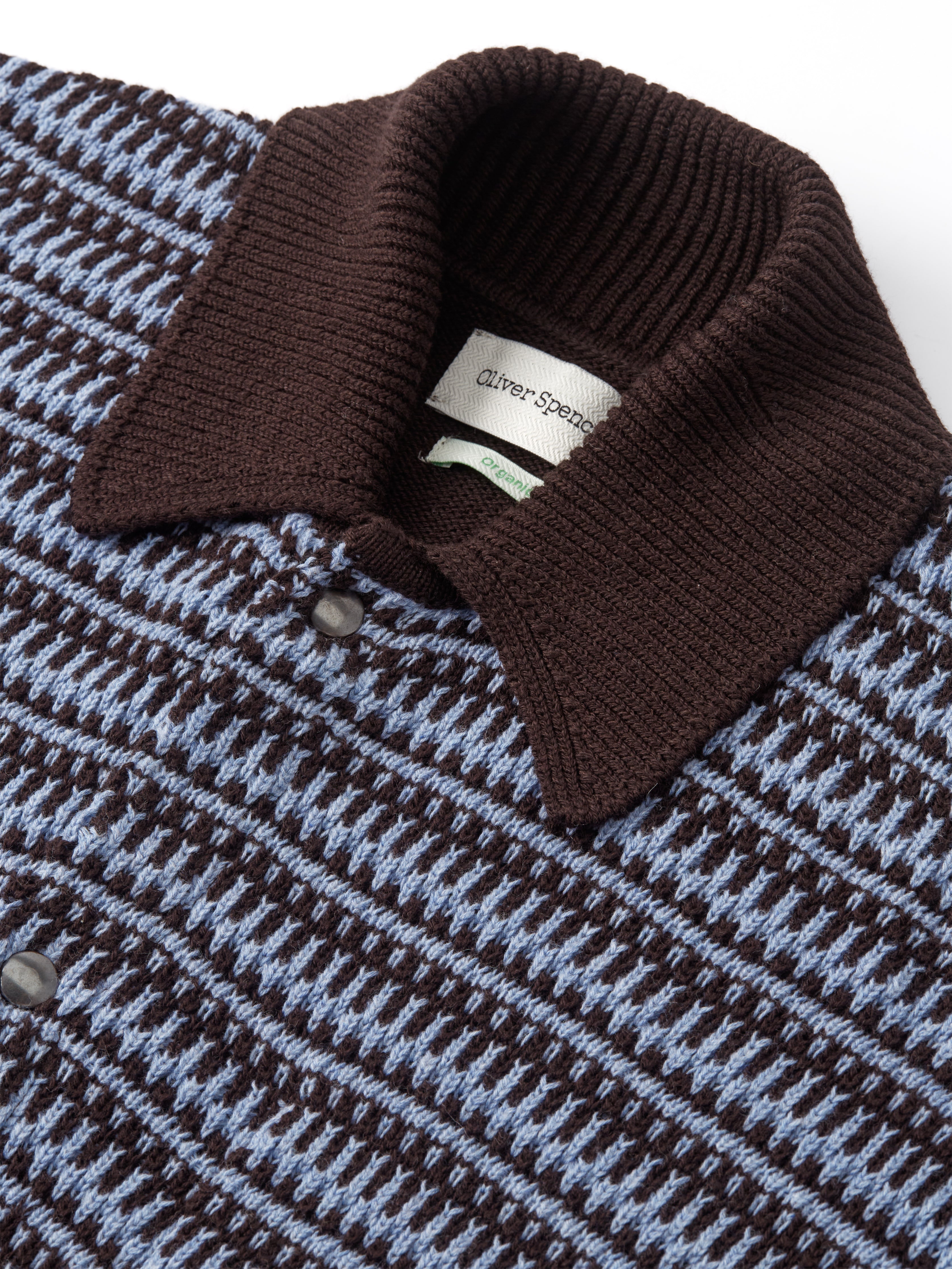  Roxwell Knitted Jacket Riverton Brown