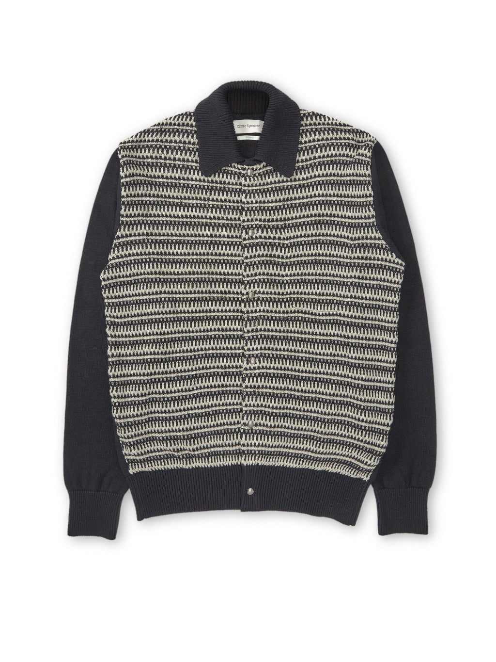  Roxwell Knitted Jacket Riverton Navy