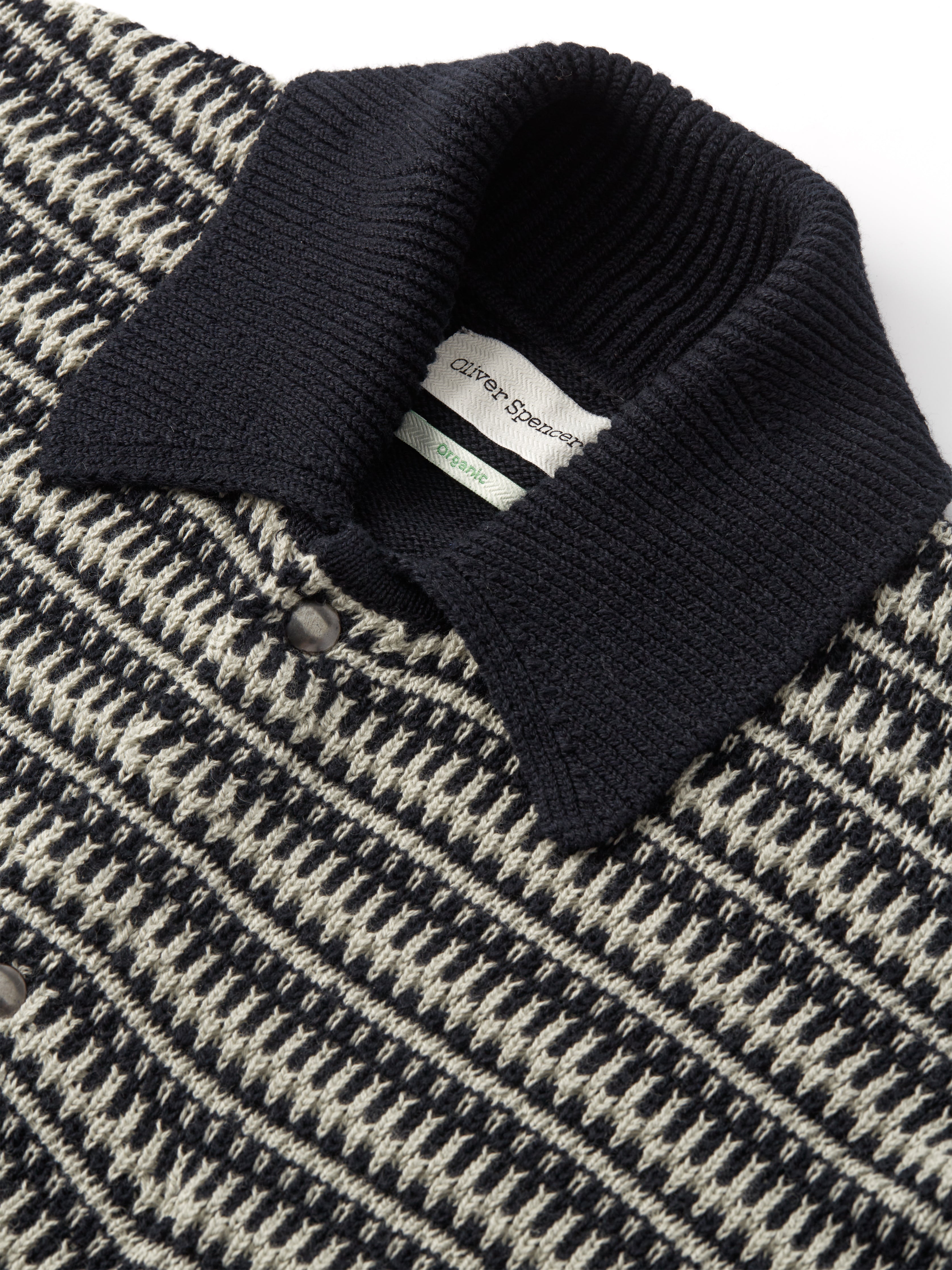  Roxwell Knitted Jacket Riverton Navy