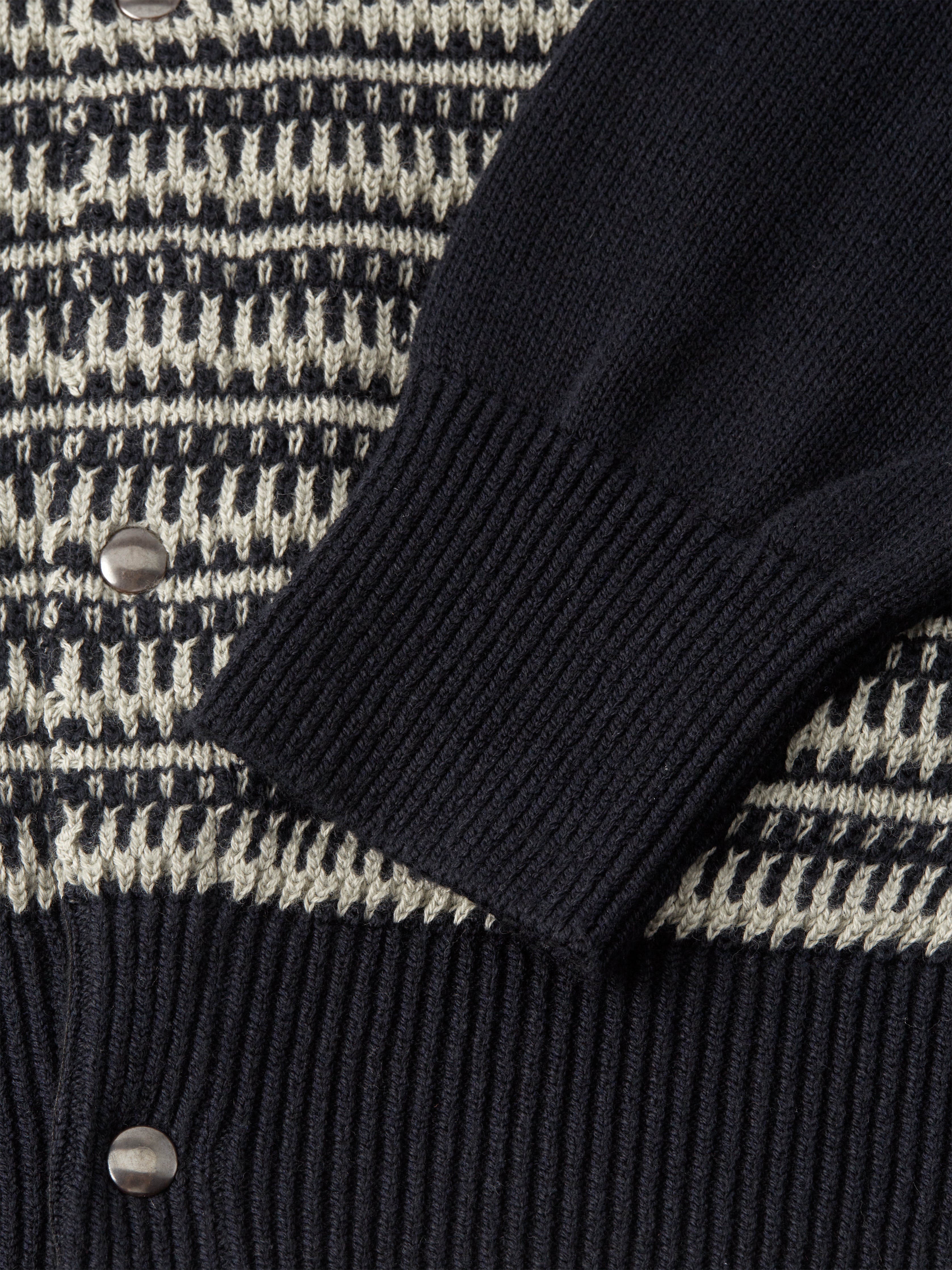 Roxwell Knitted Jacket Riverton Navy
