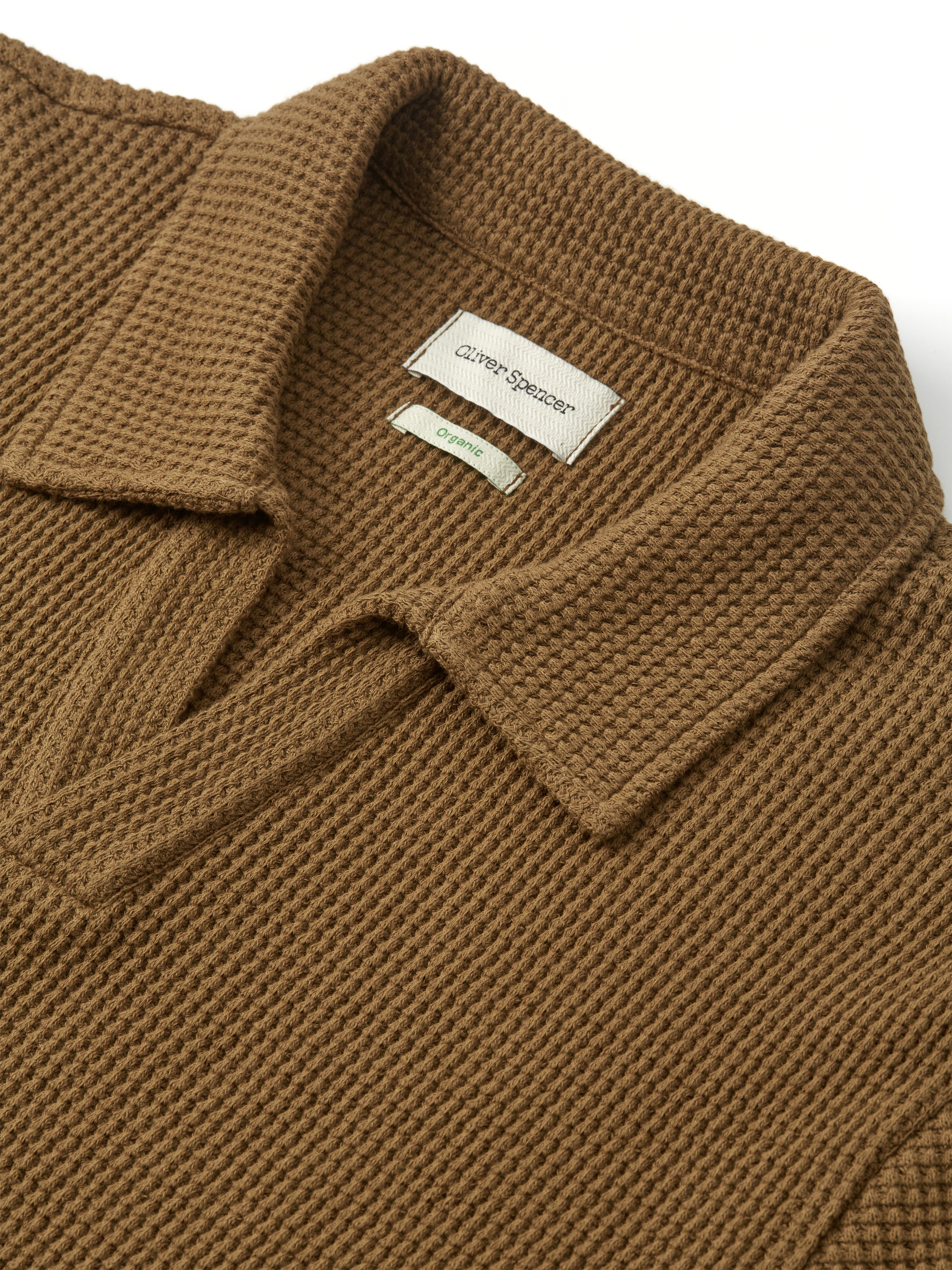  Austell Short Sleeve Polo Shirt Barton Tobacco Brown