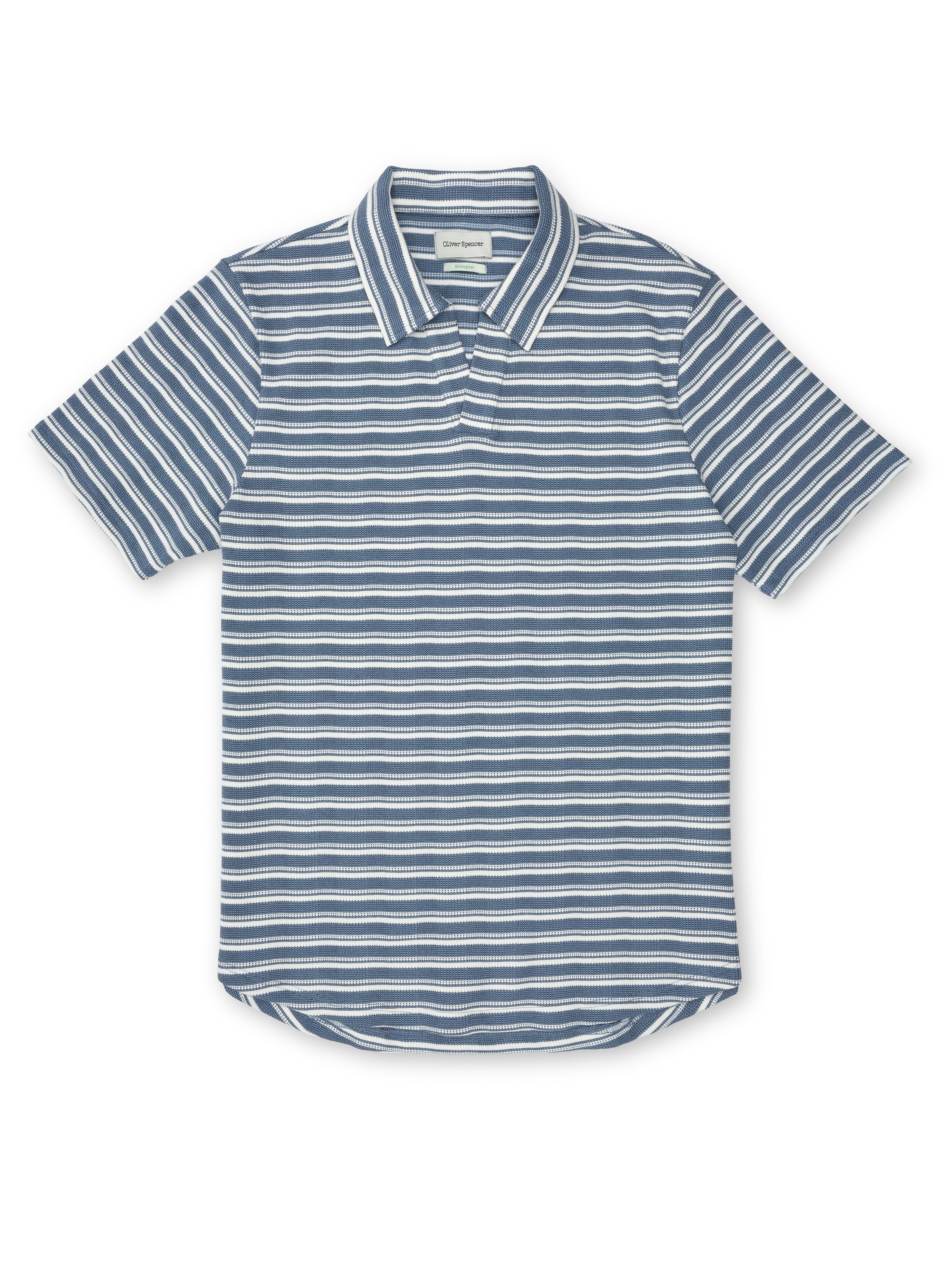  Austell Short Sleeve Polo Shirt Braemar Sky Blue