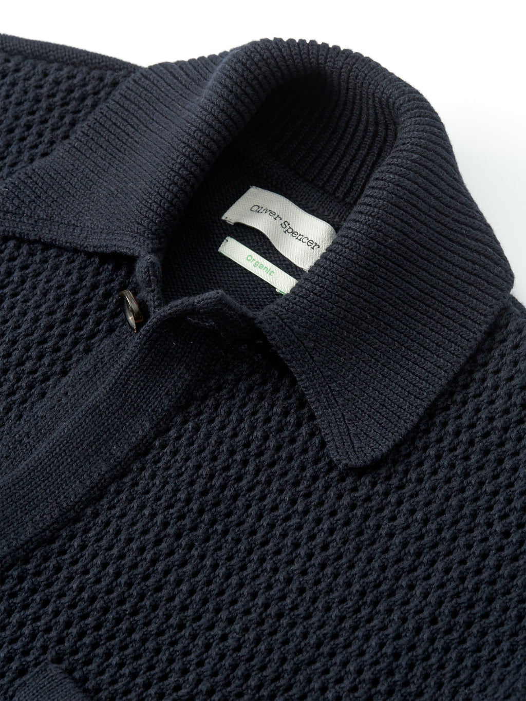  Short Sleeve Mawes Knitted Shirt Tamar Navy