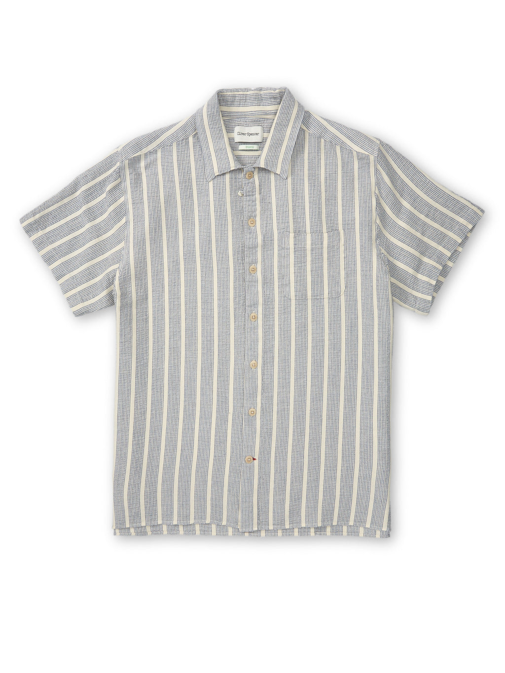  Riviera Short Sleeve Shirt Barlow Blue