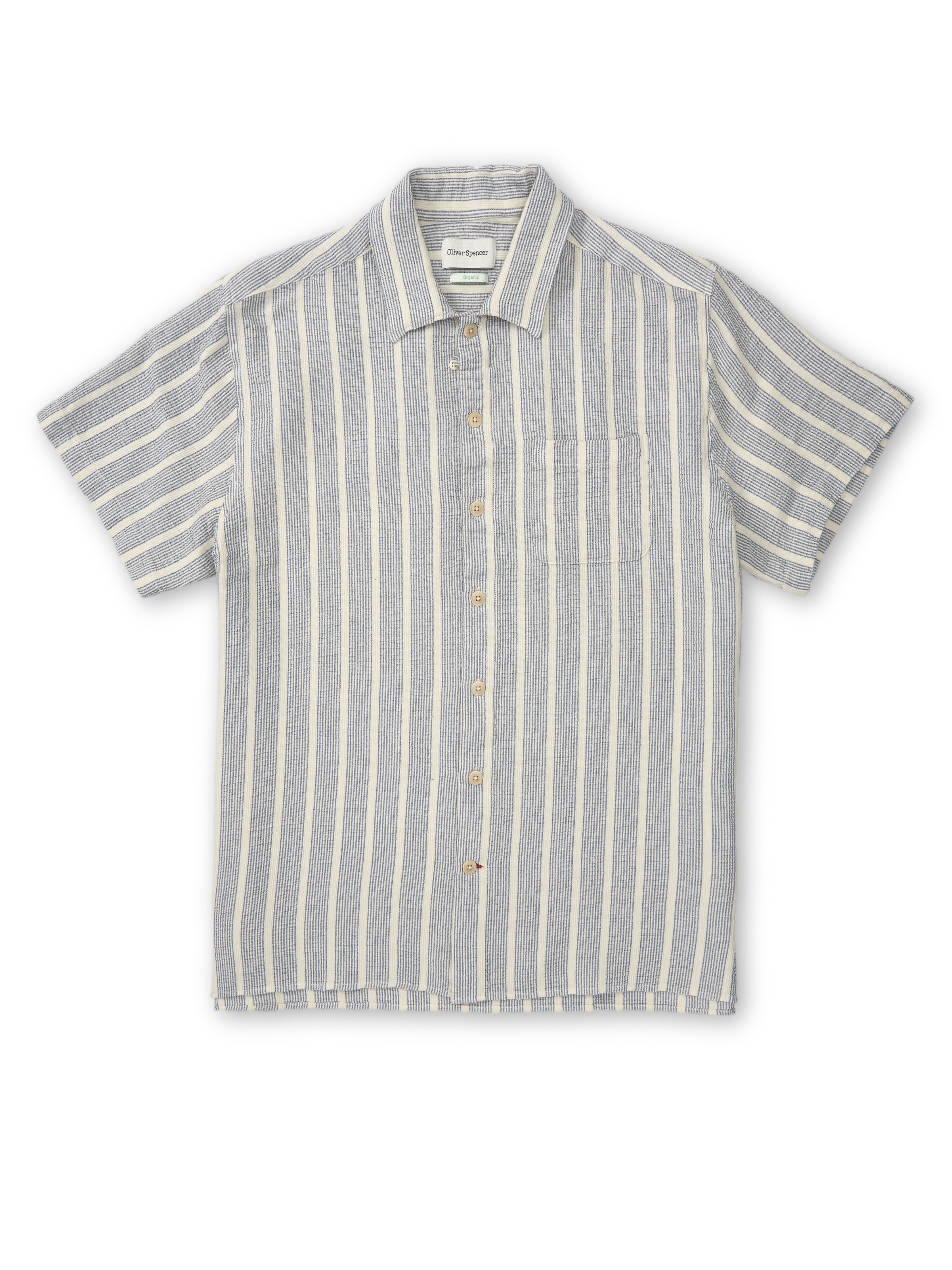  Riviera Short Sleeve Shirt Barlow Blue