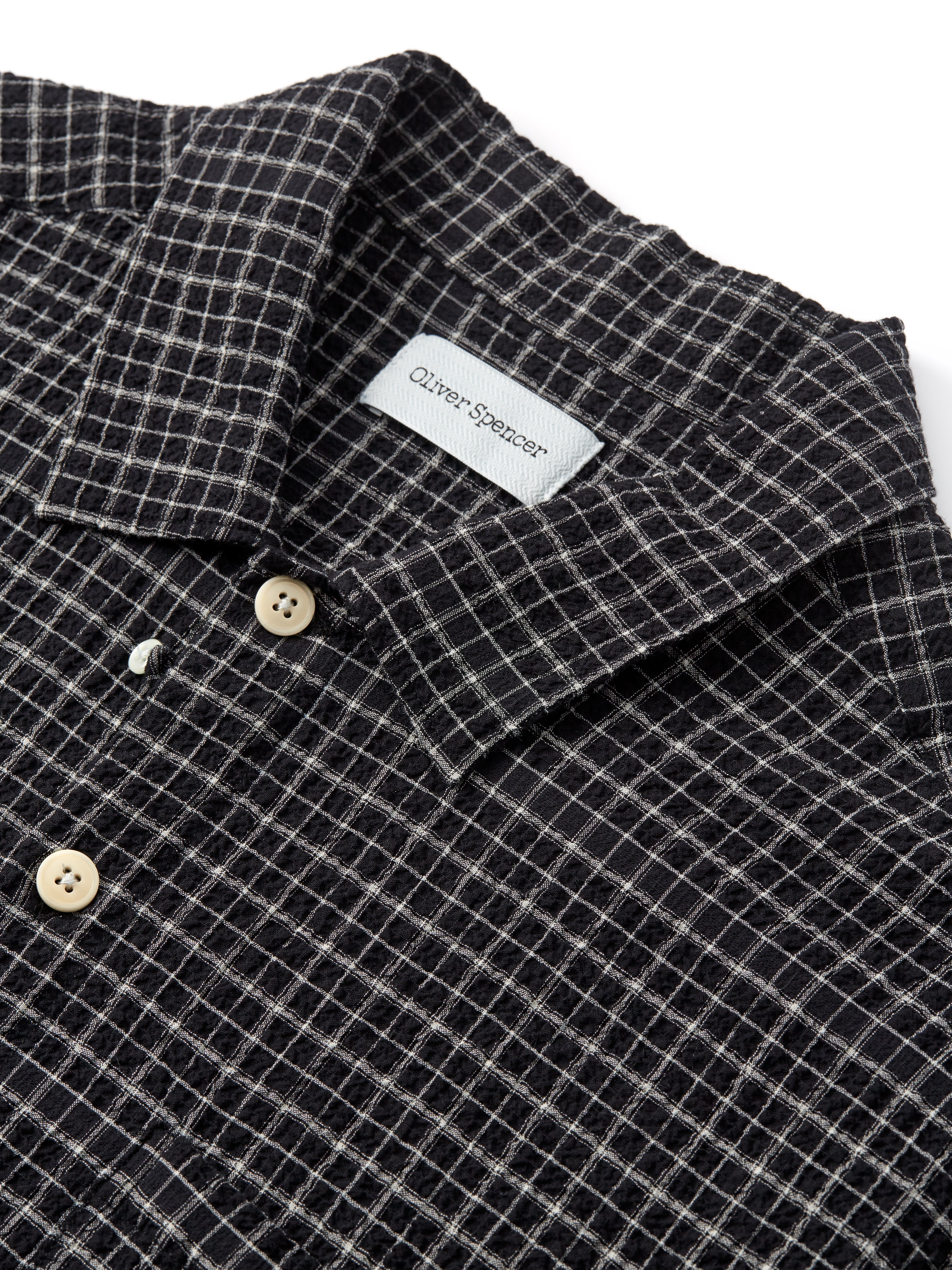  Riviera Short Sleeve Shirt Priory Black