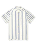 Riviera Short Sleeve Shirt Rickman White/Blue