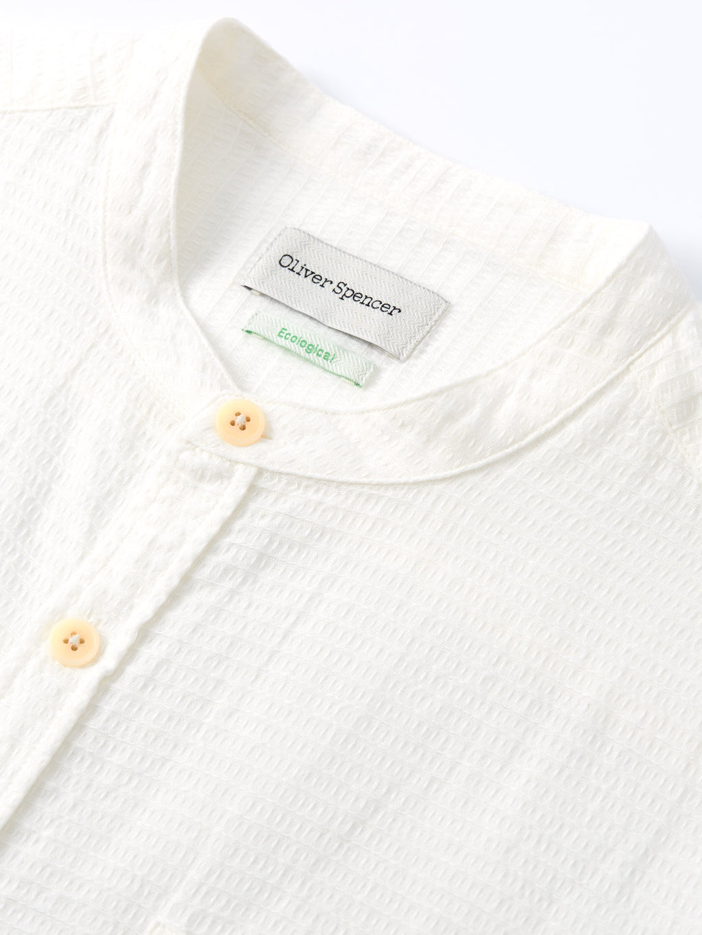  Grandad Shirt Haston Cream