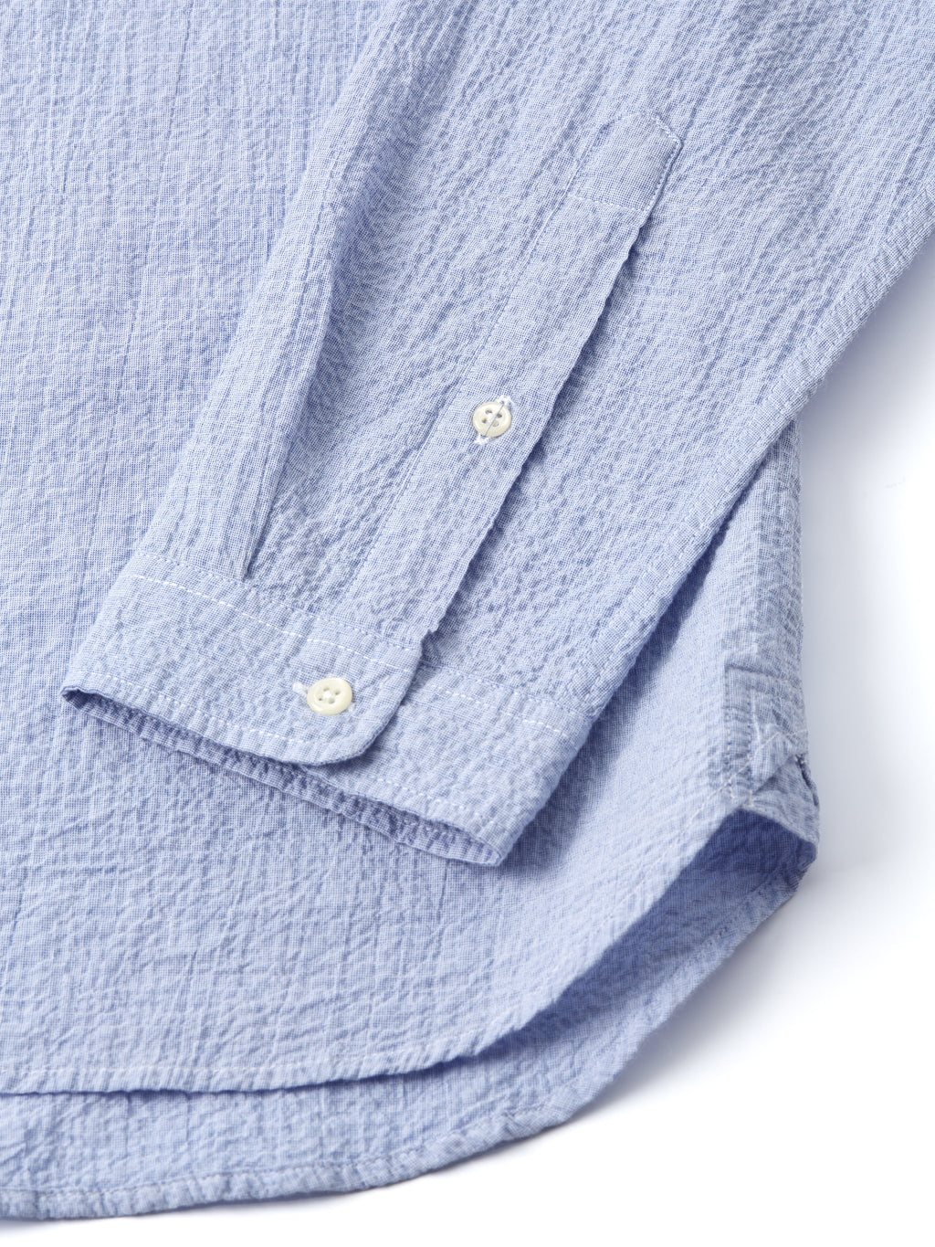  Grandad Shirt Hughes Blue