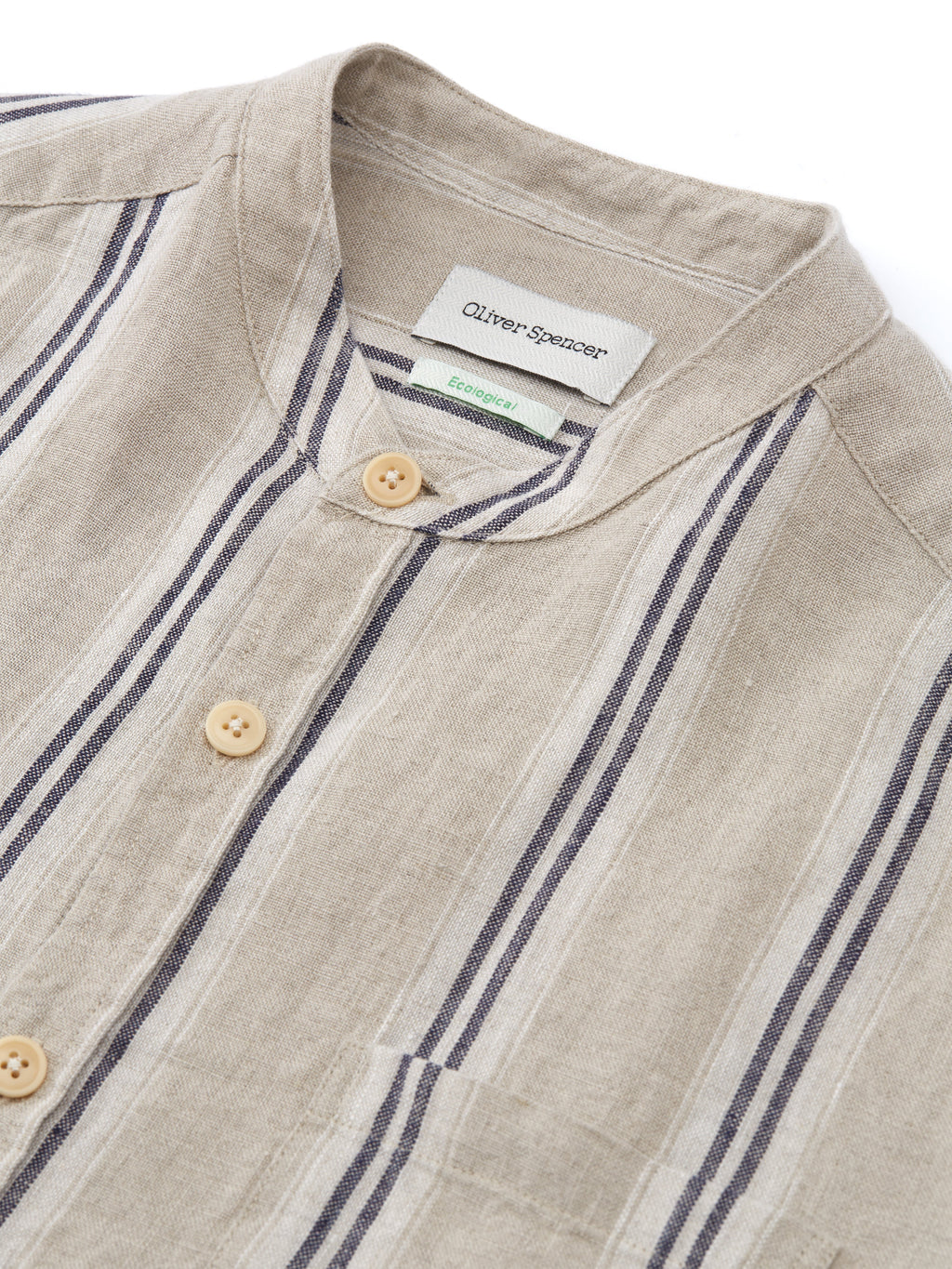  Grandad Shirt Loughlin Sand