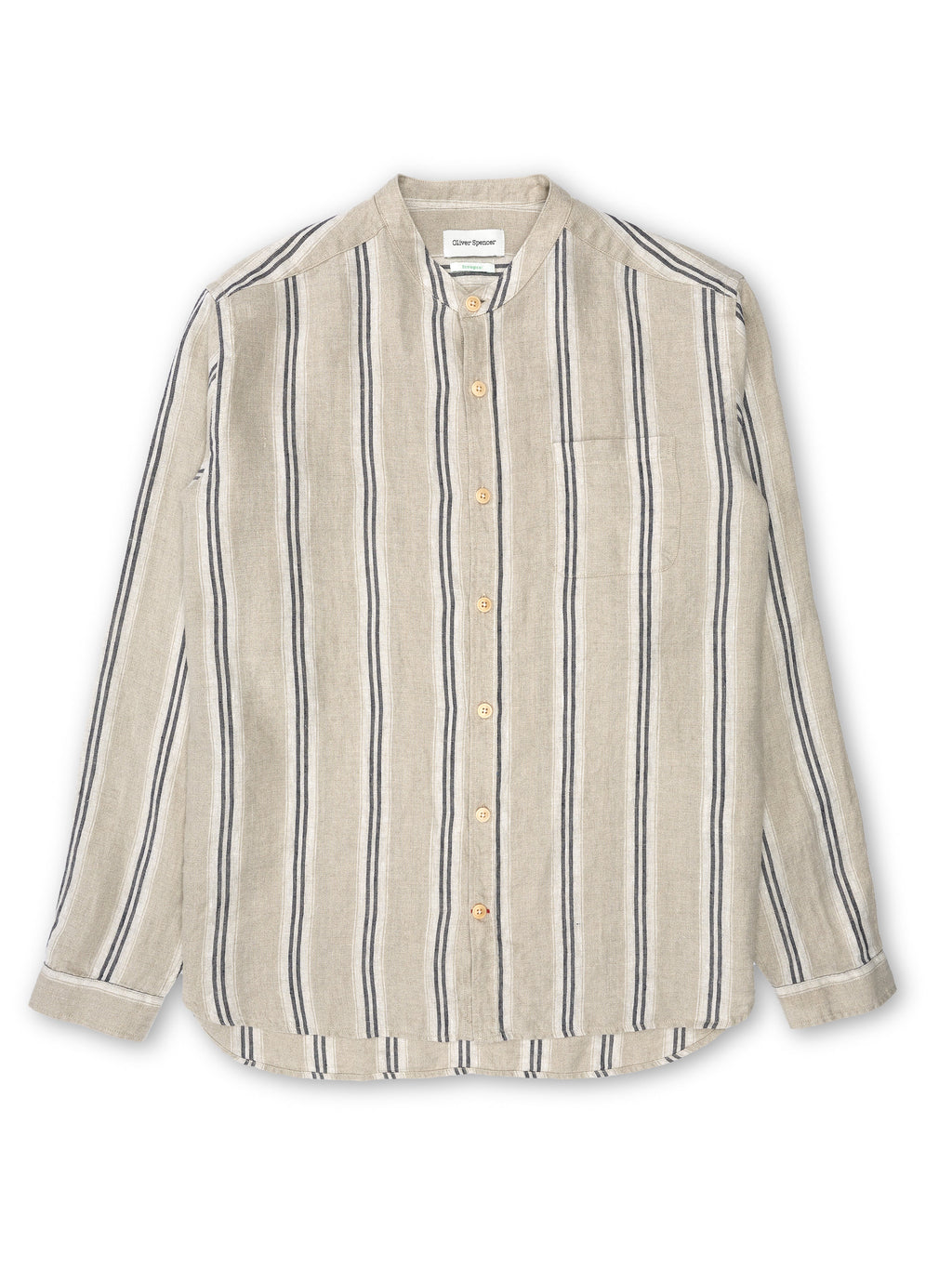  Grandad Shirt Loughlin Sand