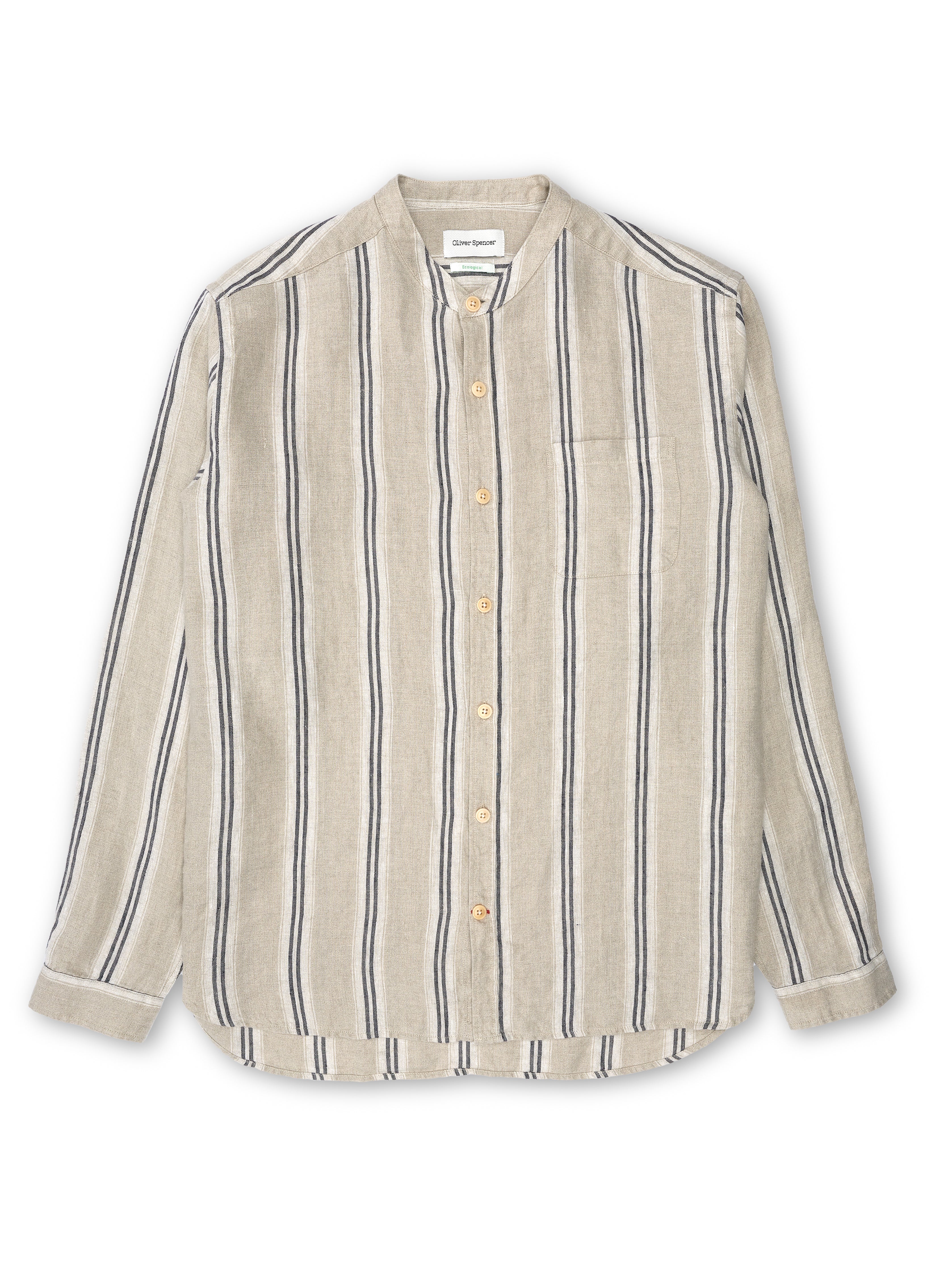  Grandad Shirt Loughlin Sand