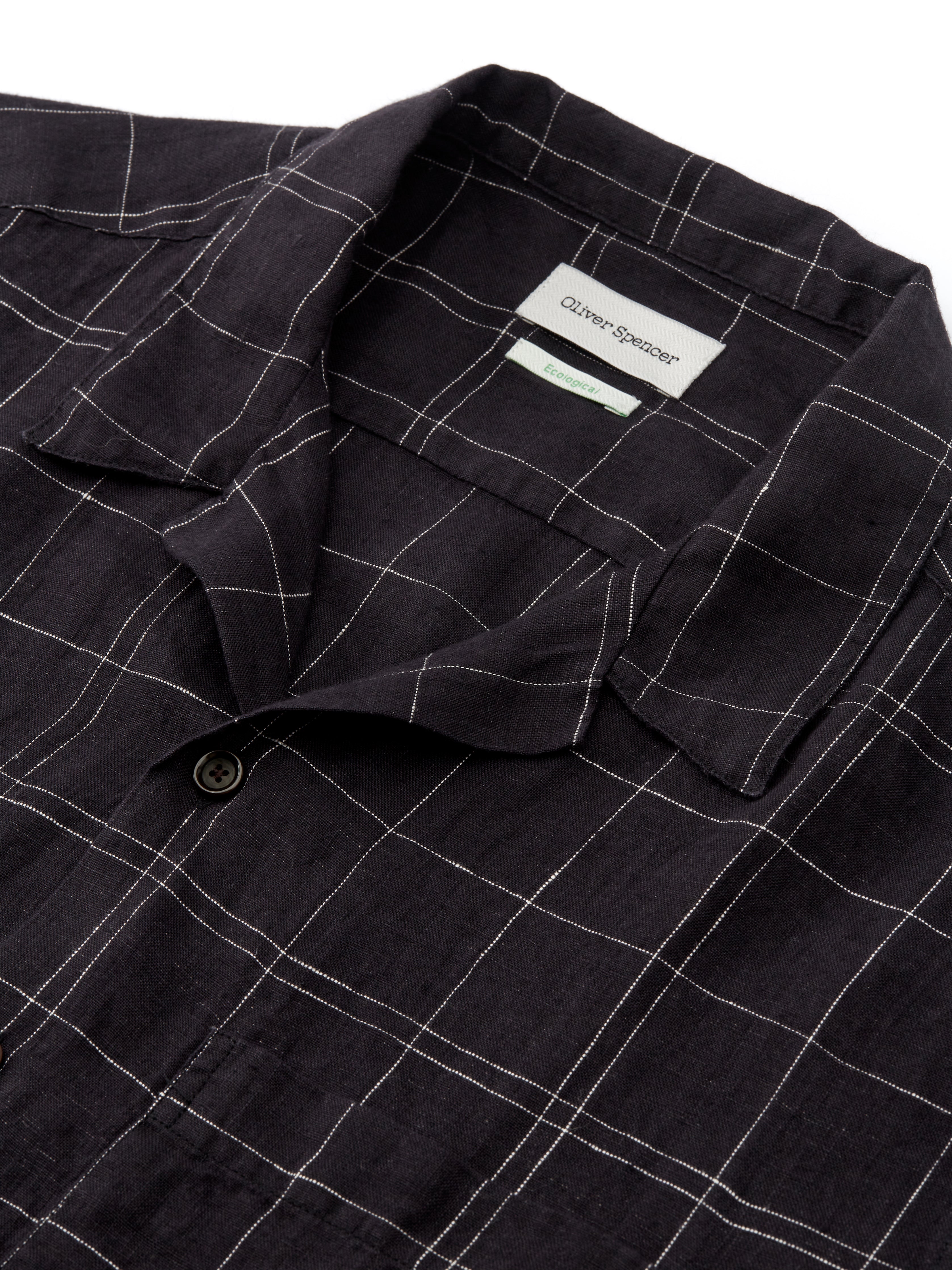  Havana Short Sleeve Shirt Frankel Black