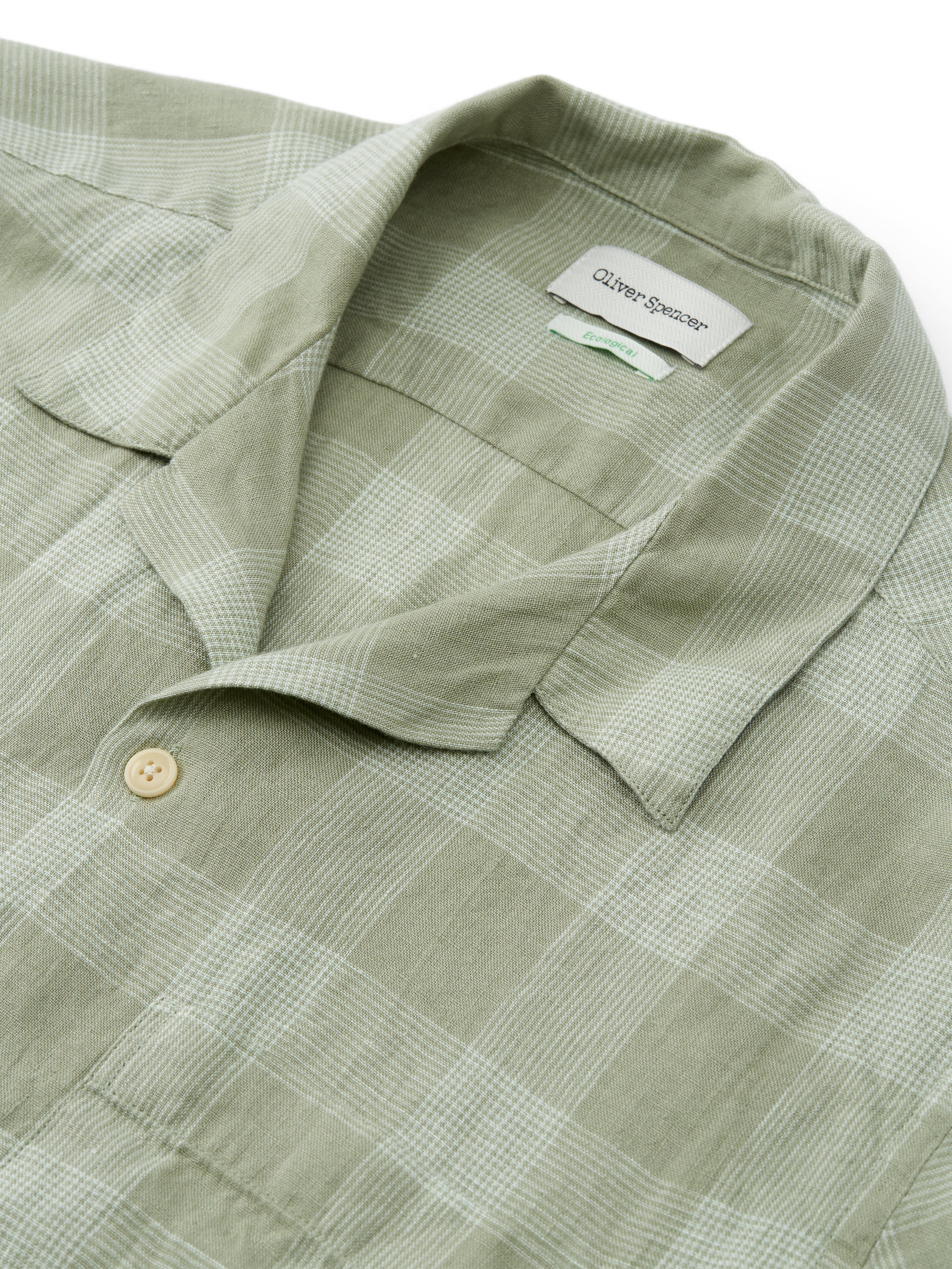  Havana Short Sleeve Shirt Kemsley Green
