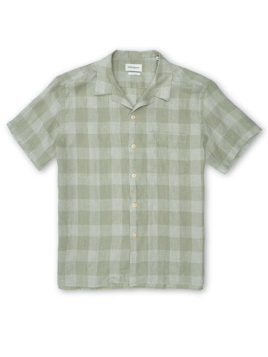  Havana Short Sleeve Shirt Kemsley Green