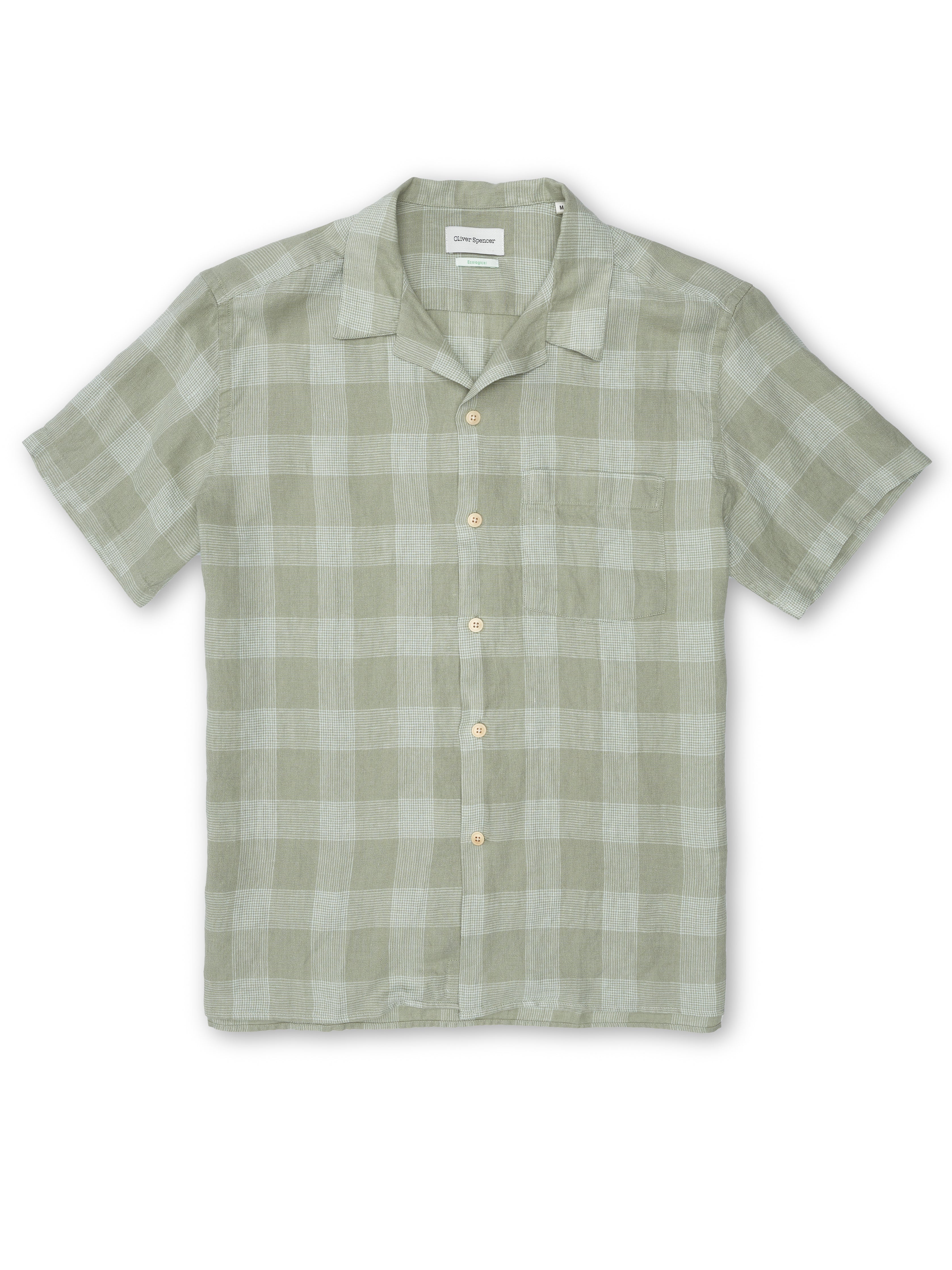  Havana Short Sleeve Shirt Kemsley Green