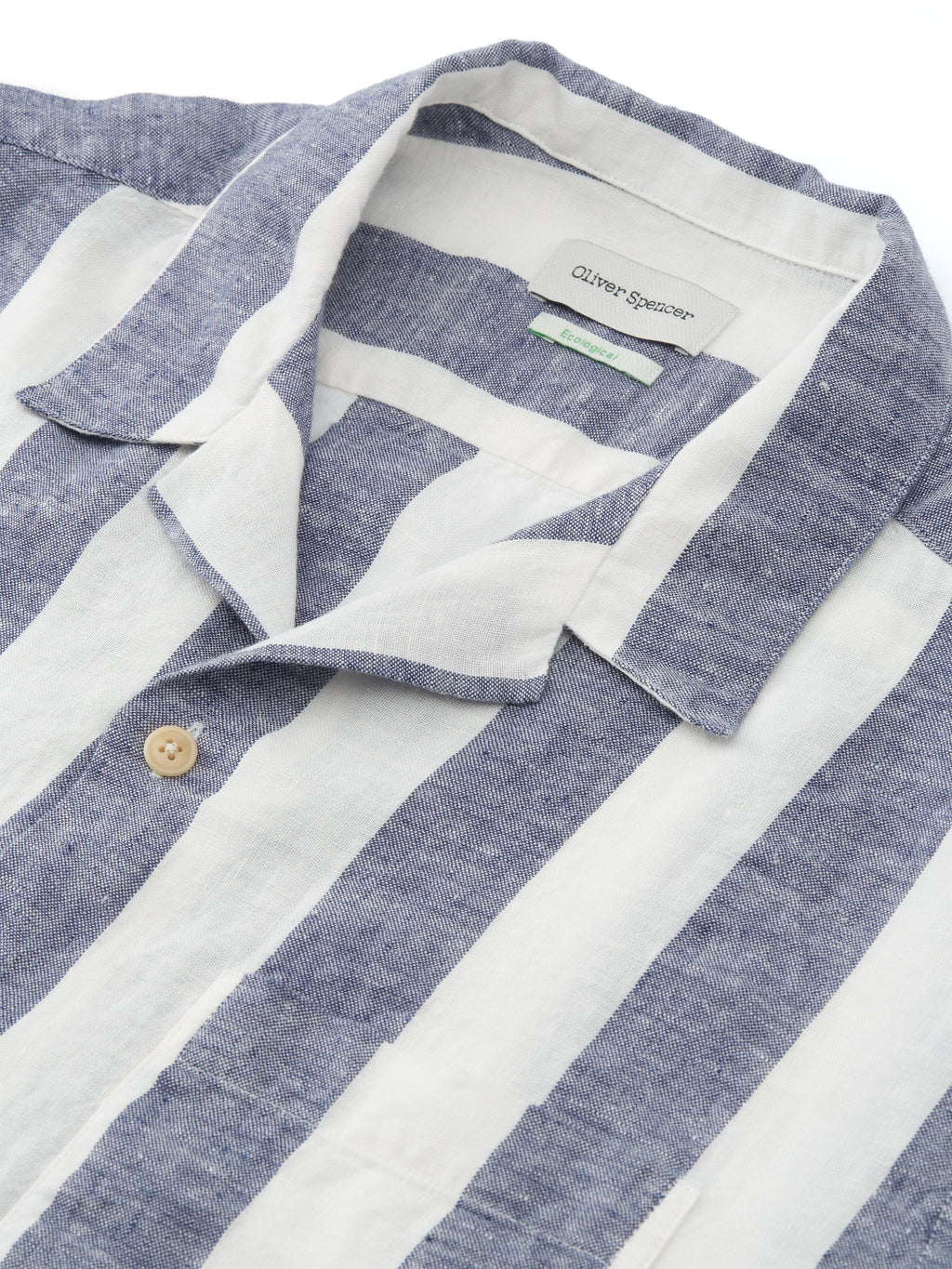  Havana Short Sleeve Shirt Mortimer Blue/White