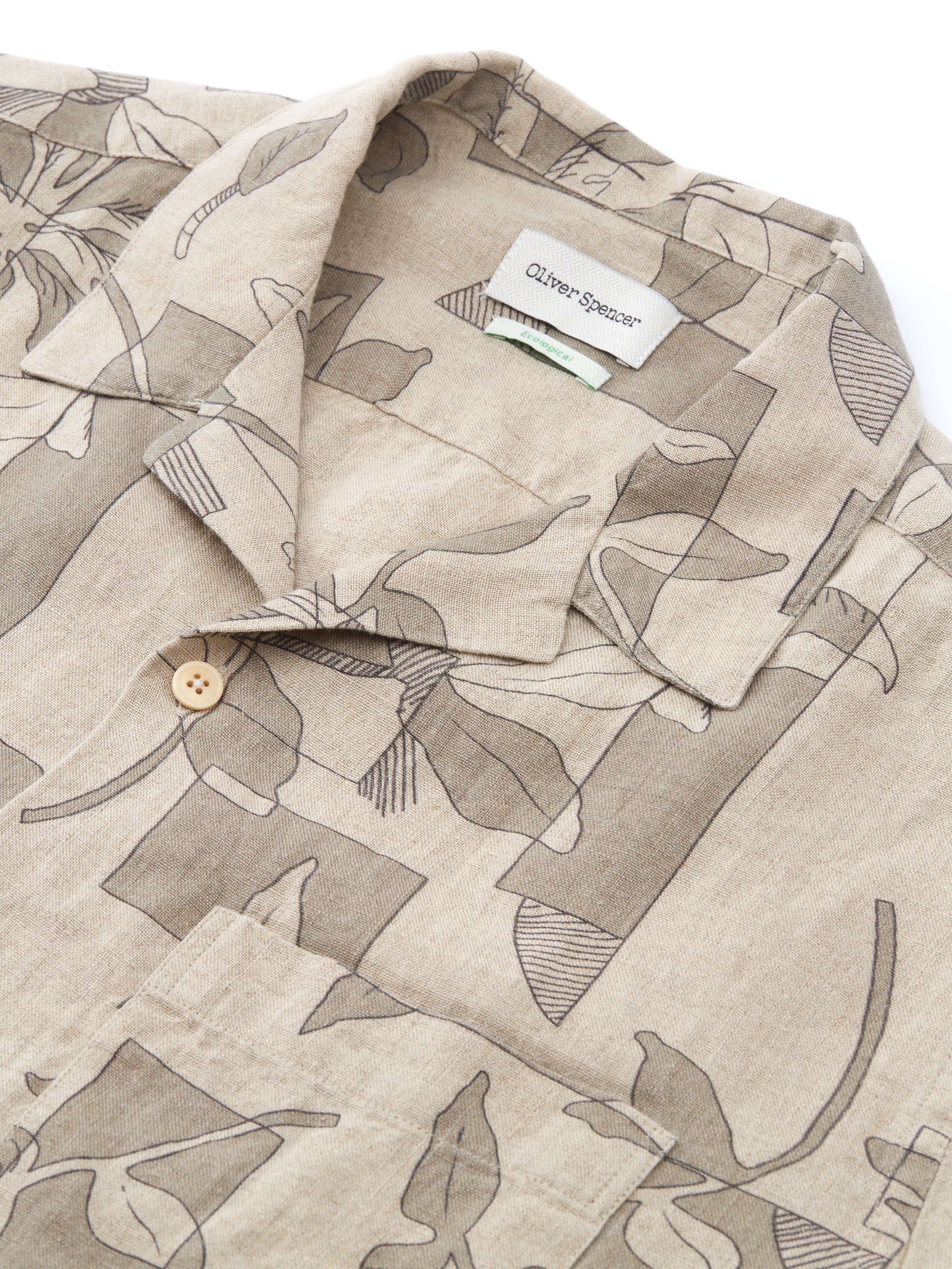  Havana Short Sleeve Shirt Westgate Beige