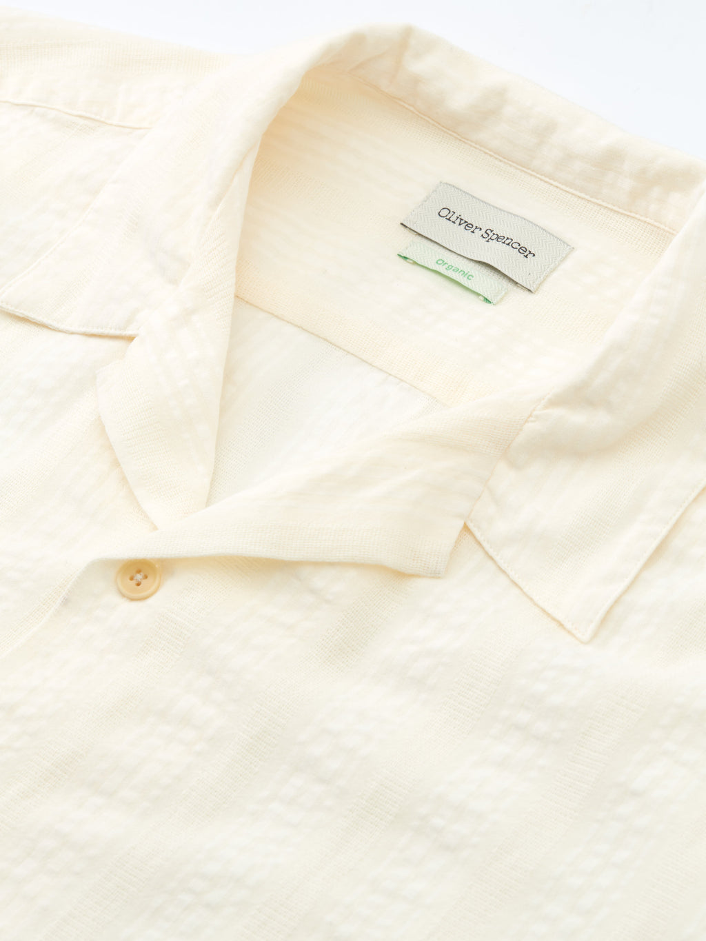  Havana Short Sleeve Shirt Yardley Cream