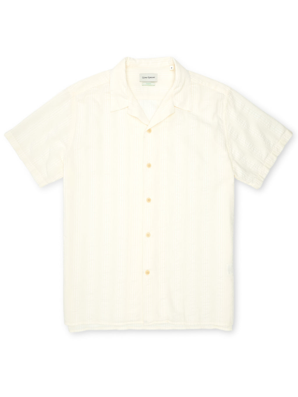  Havana Short Sleeve Shirt Yardley Cream