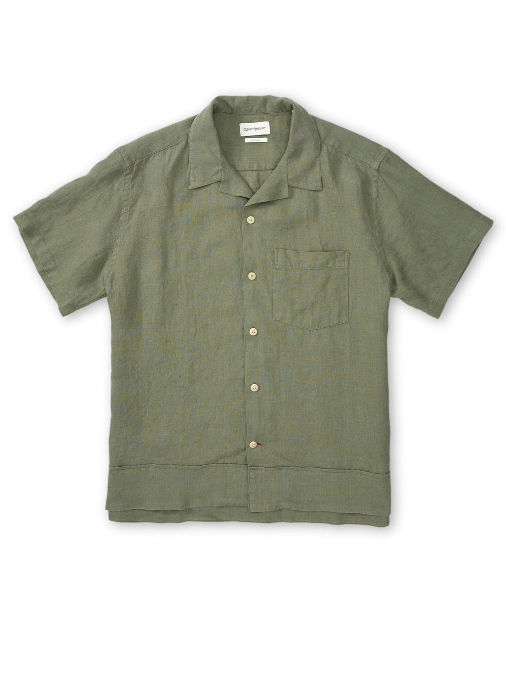  Havana Short Sleeve Shirt Coney Green