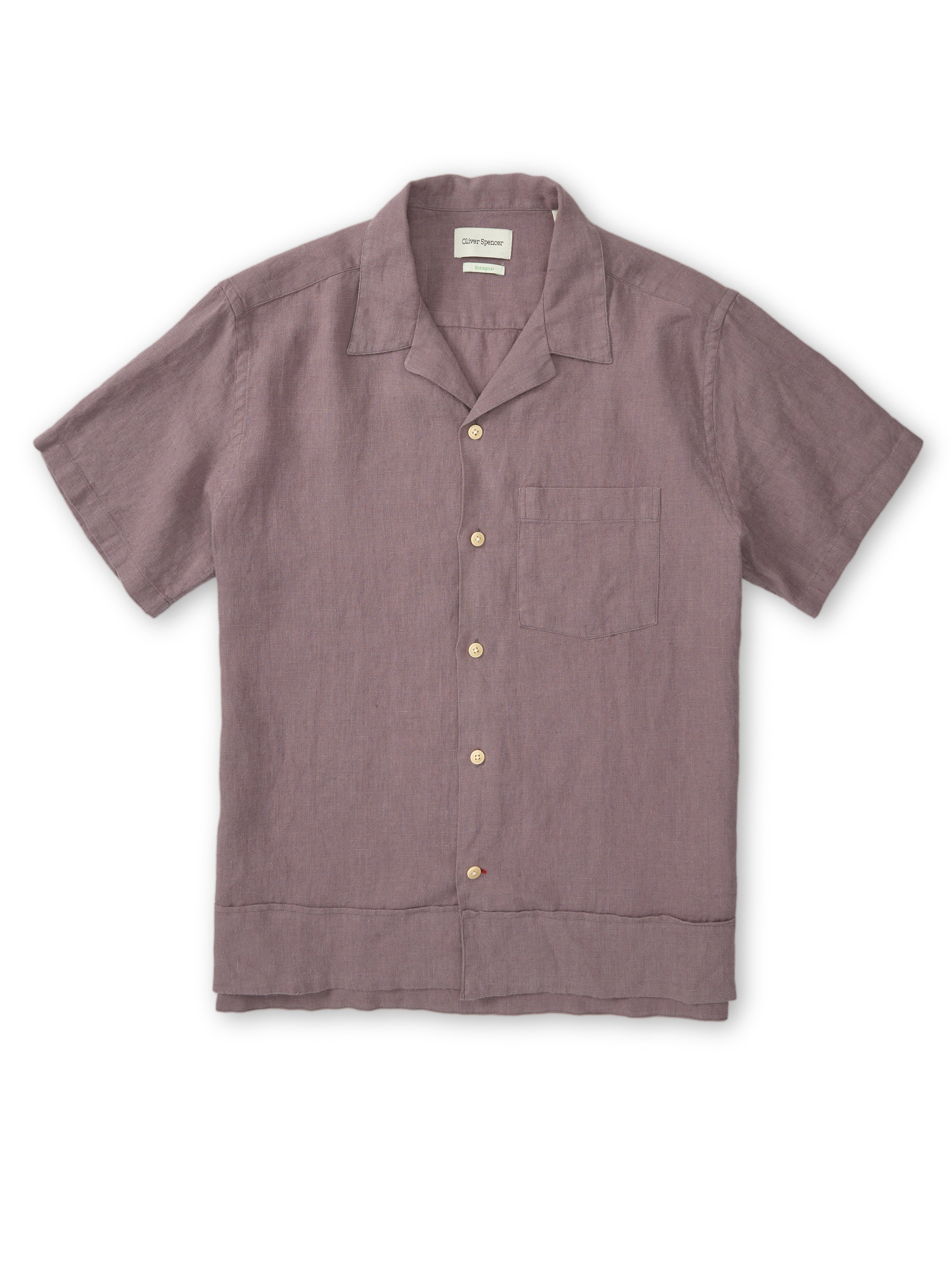  Havana Short Sleeve Shirt Coney Mauve