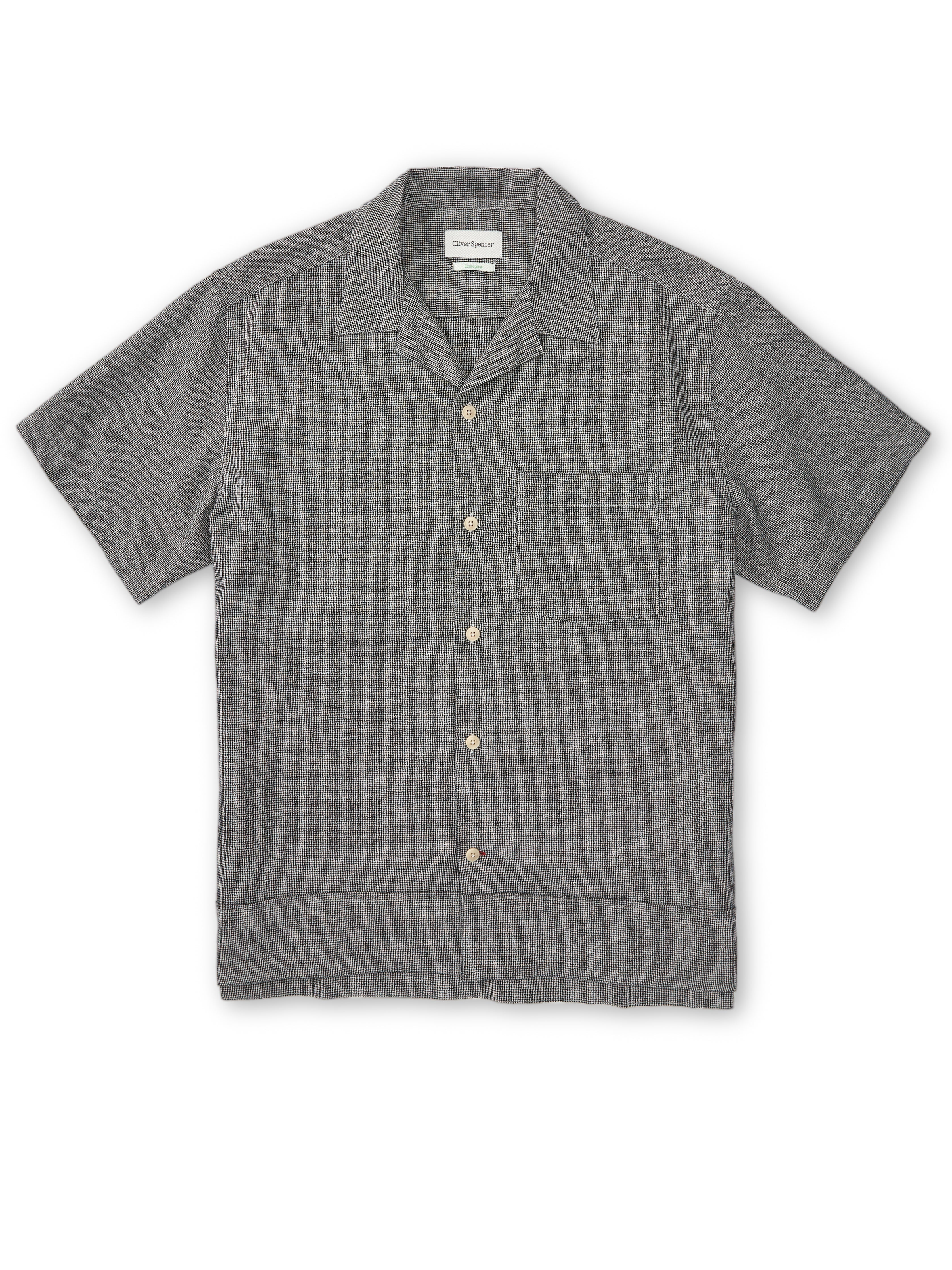  Havana Short Sleeve Shirt Rackfield Black/White