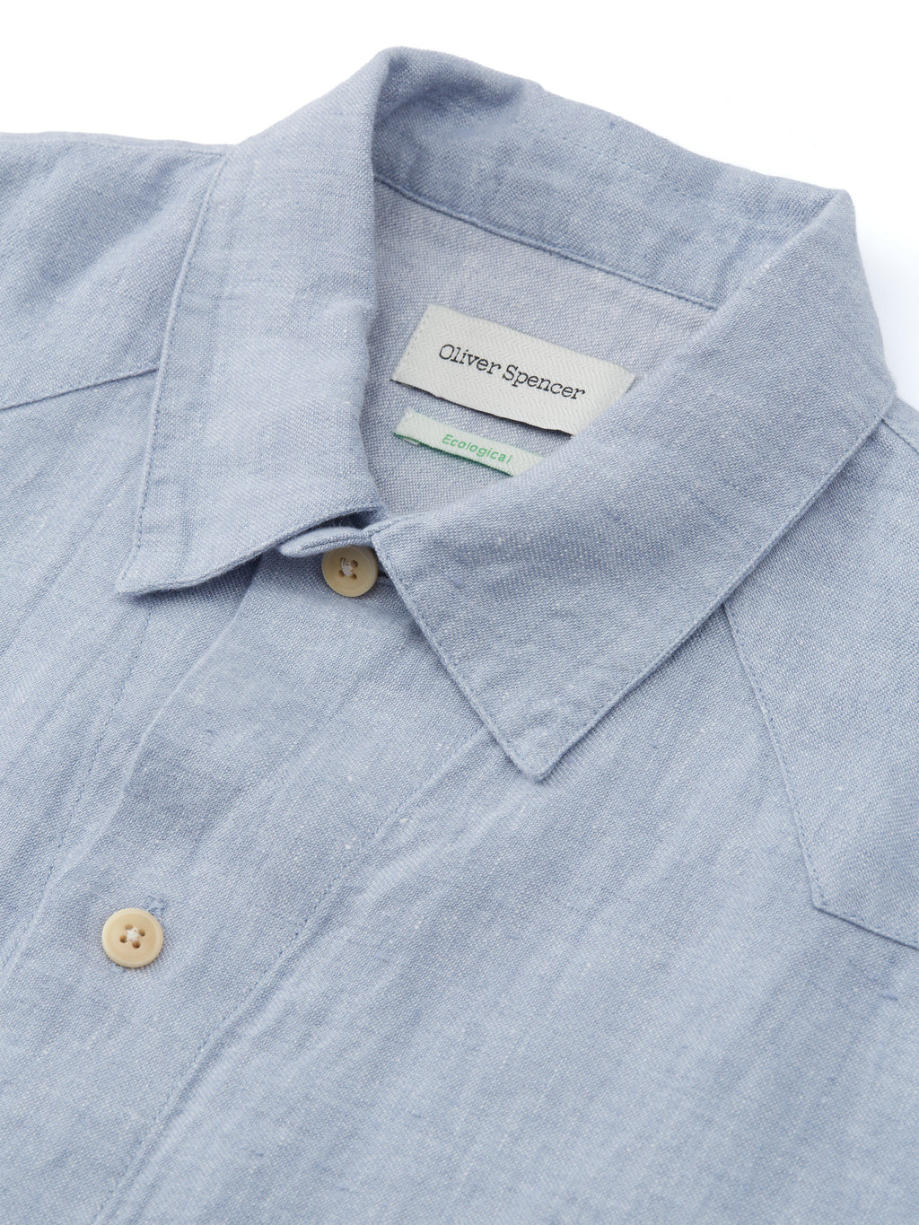  Cuban Short Sleeve Shirt Drescher Blue
