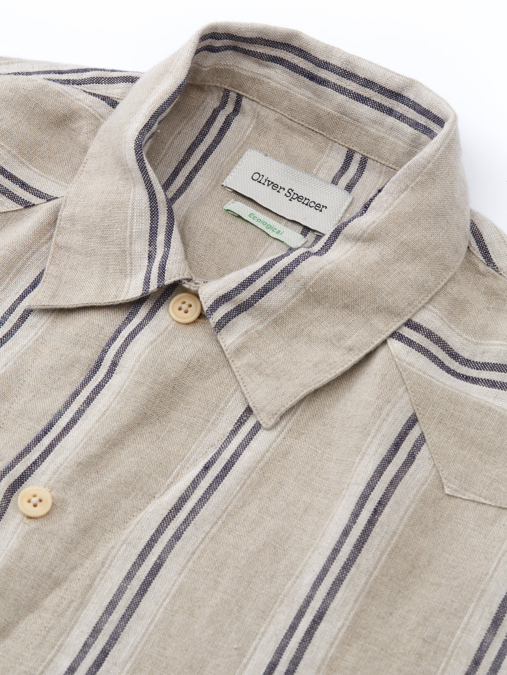  Cuban Short Sleeve Shirt Loughlin Sand