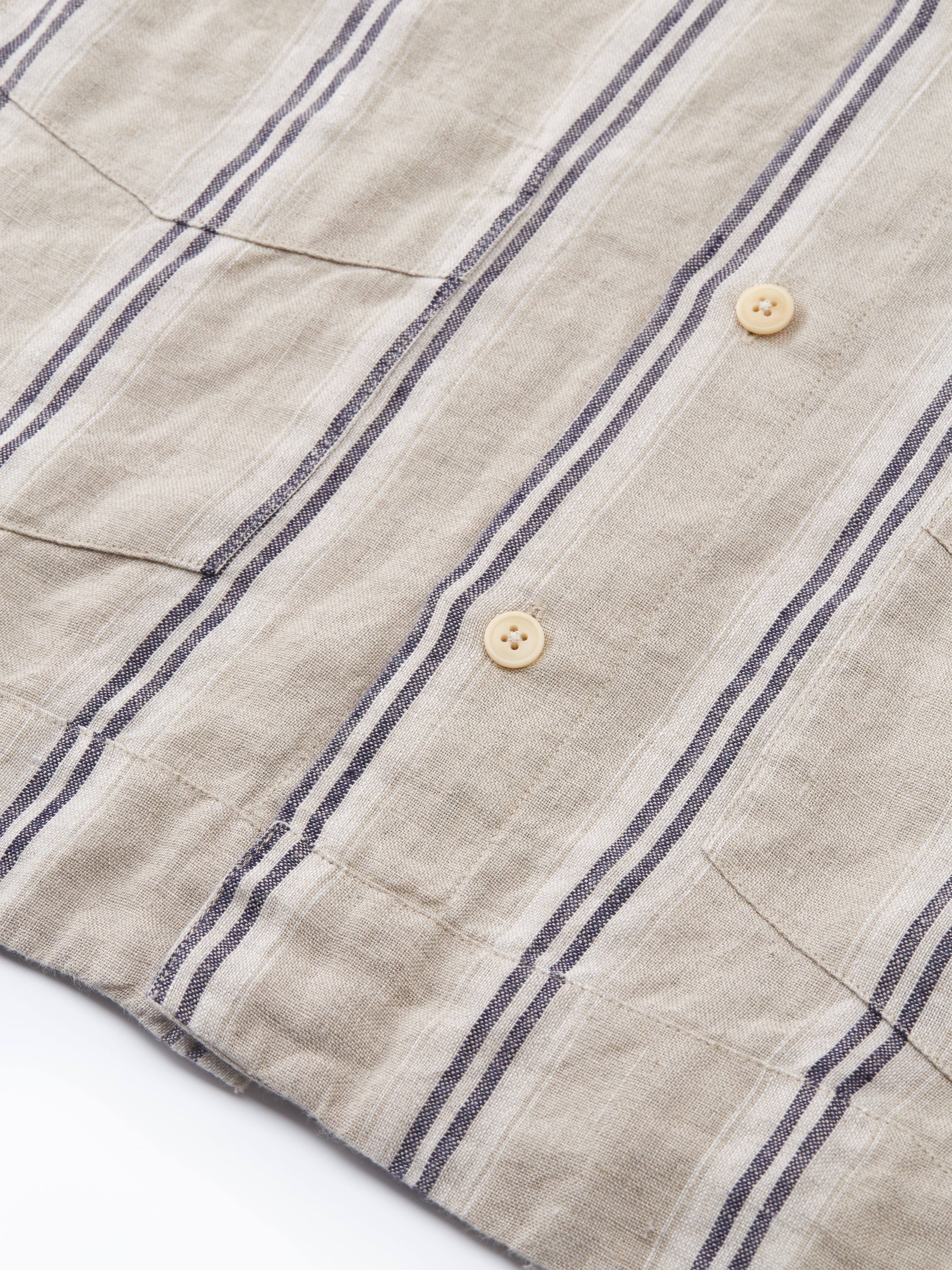 Cuban Short Sleeve Shirt Loughlin Sand