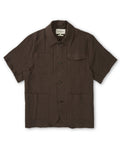  Short Sleeve Safari Shirt Sampson Brown