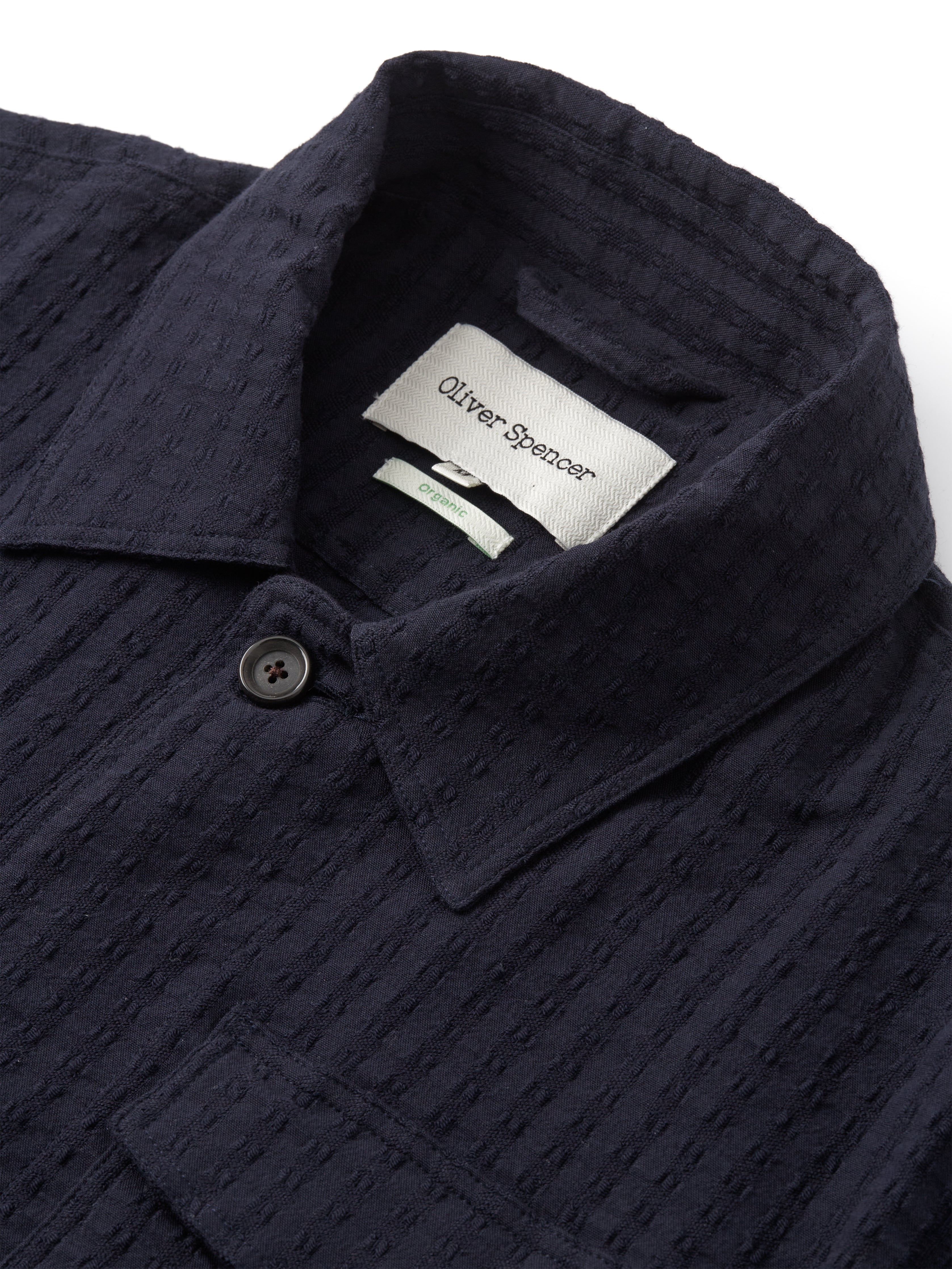  Short Sleeve Safari Shirt Sampson Navy