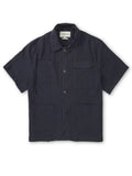  Short Sleeve Safari Shirt Sampson Navy