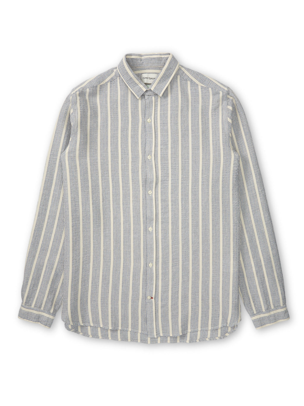  Clerkenwell Tab Shirt Barlow Blue