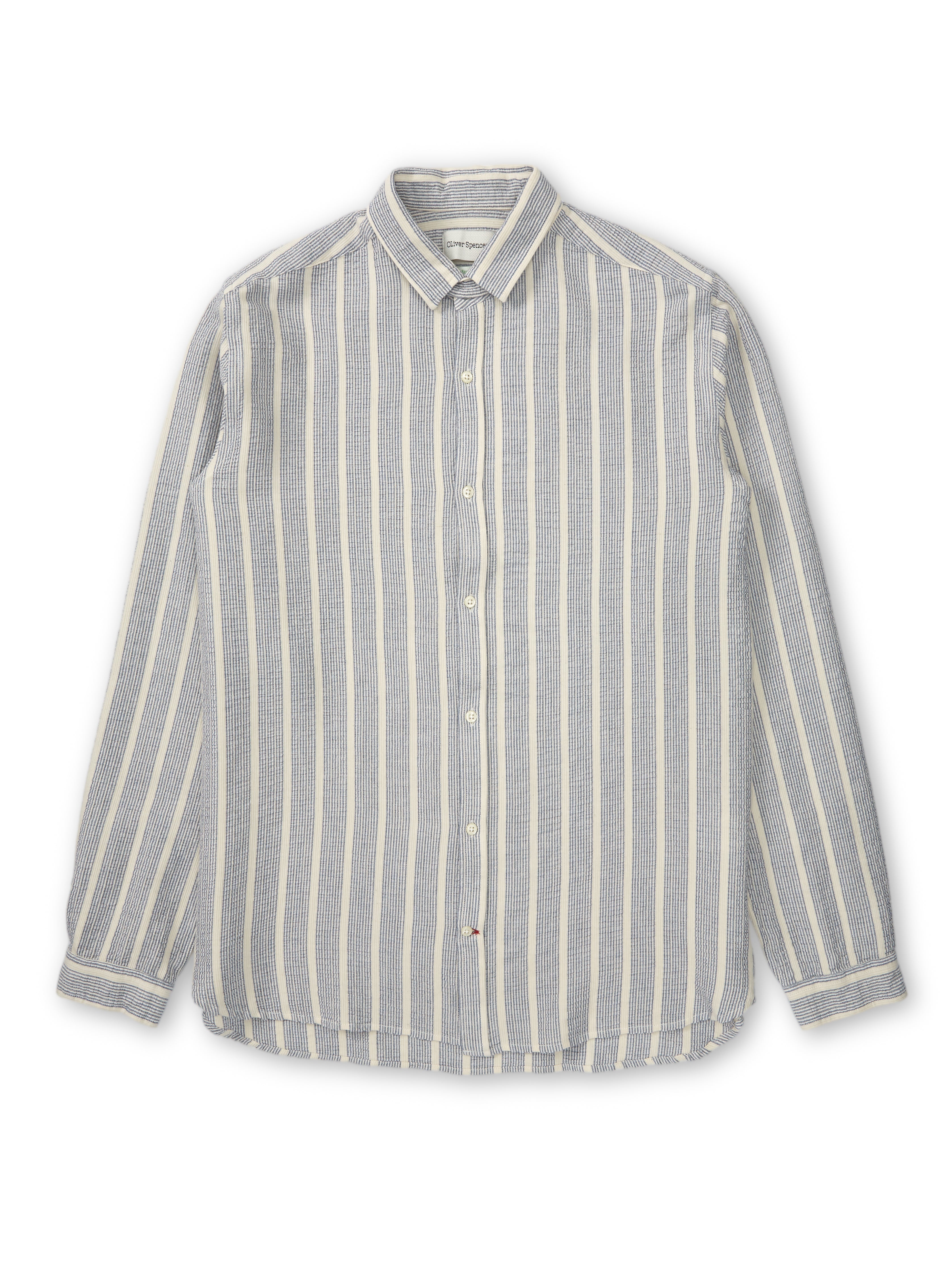  Clerkenwell Tab Shirt Barlow Blue