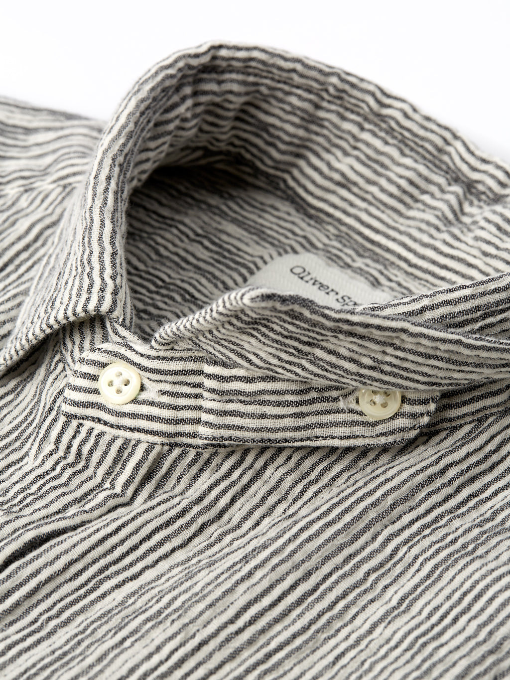  Clerkenwell Tab Shirt Gorwell Navy/White