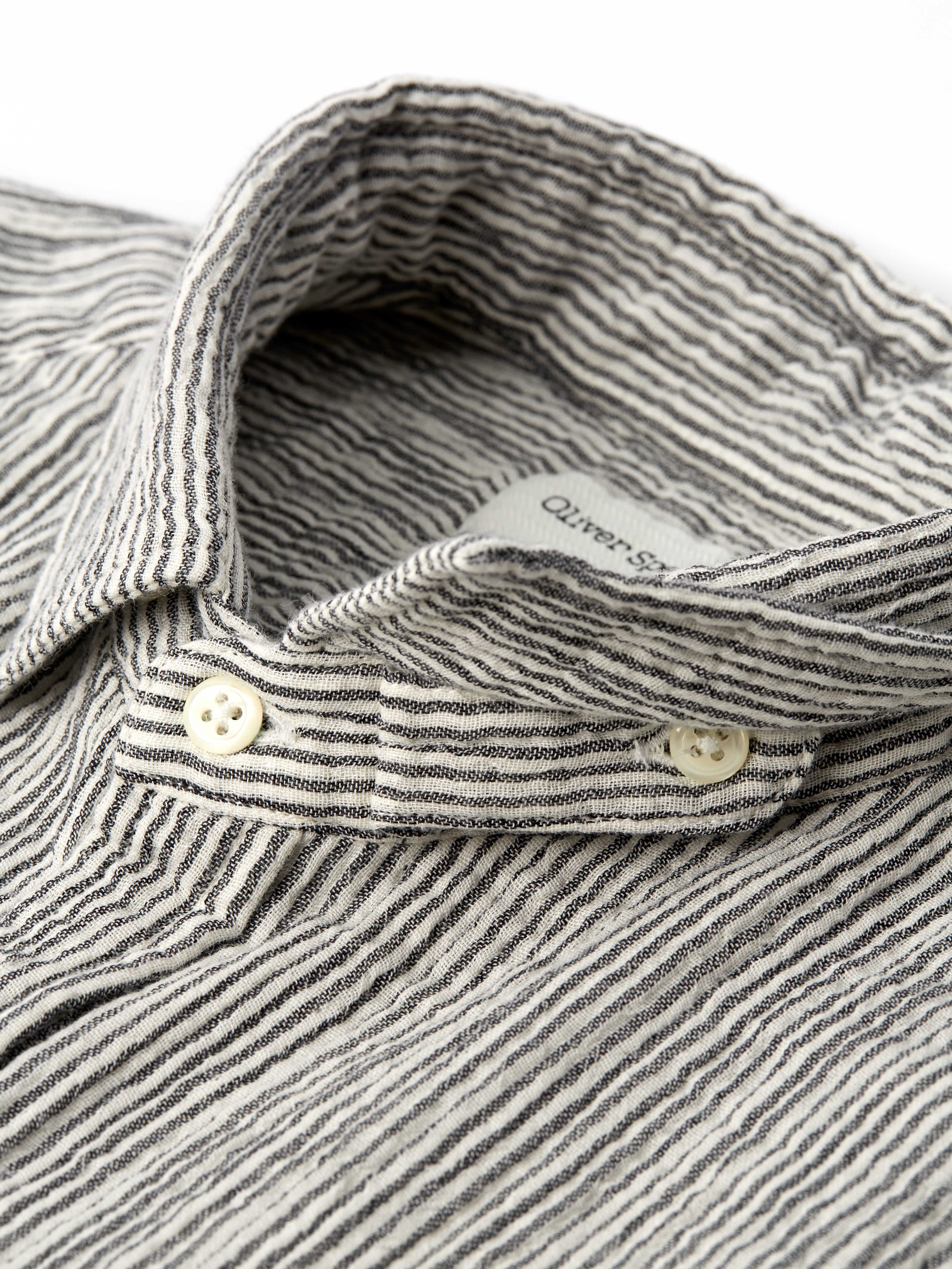  Clerkenwell Tab Shirt Gorwell Navy/White